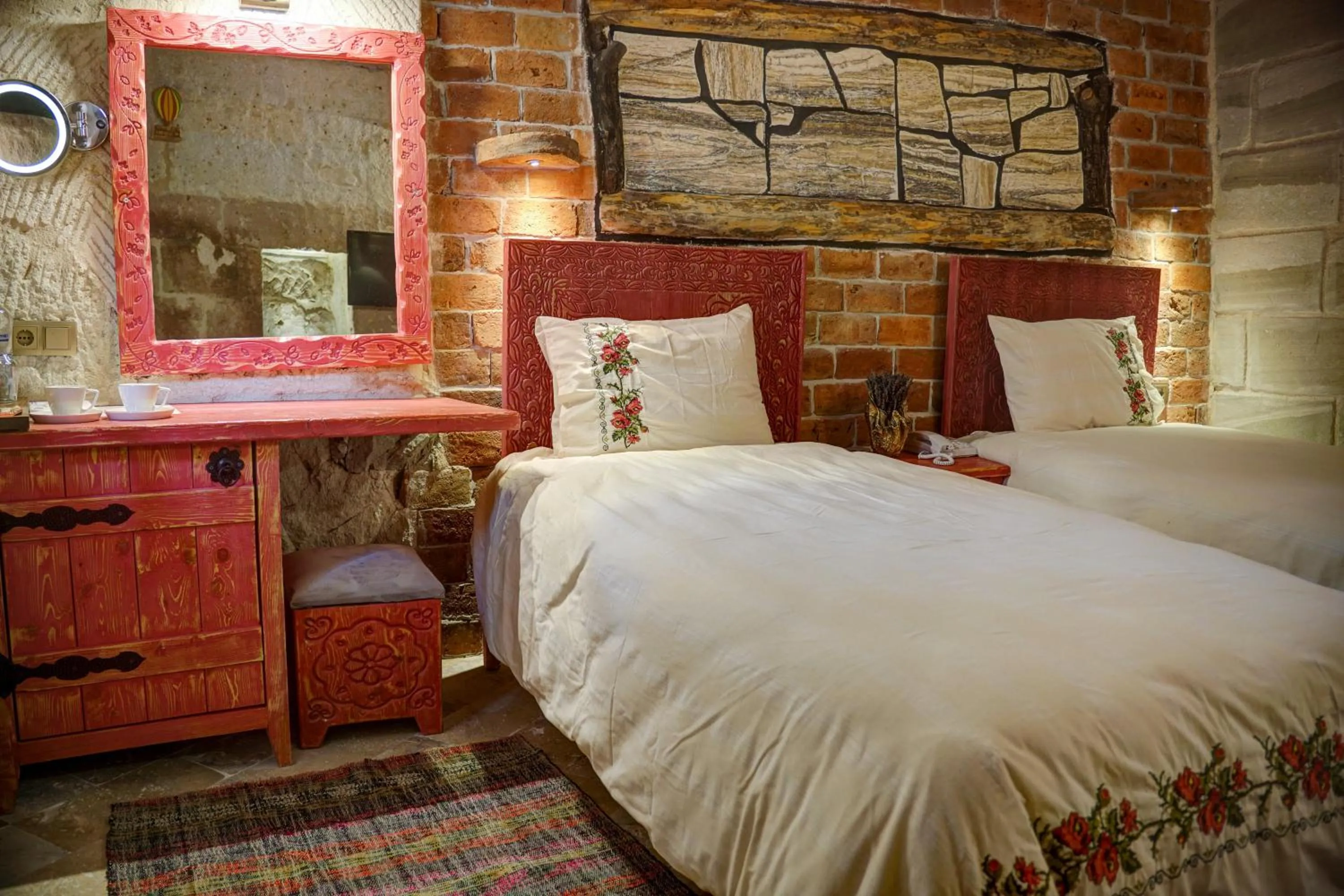 Photo of the whole room, Bed in Aşk-ı Nare Cave Hotel Swimming Pool Hot & SPA