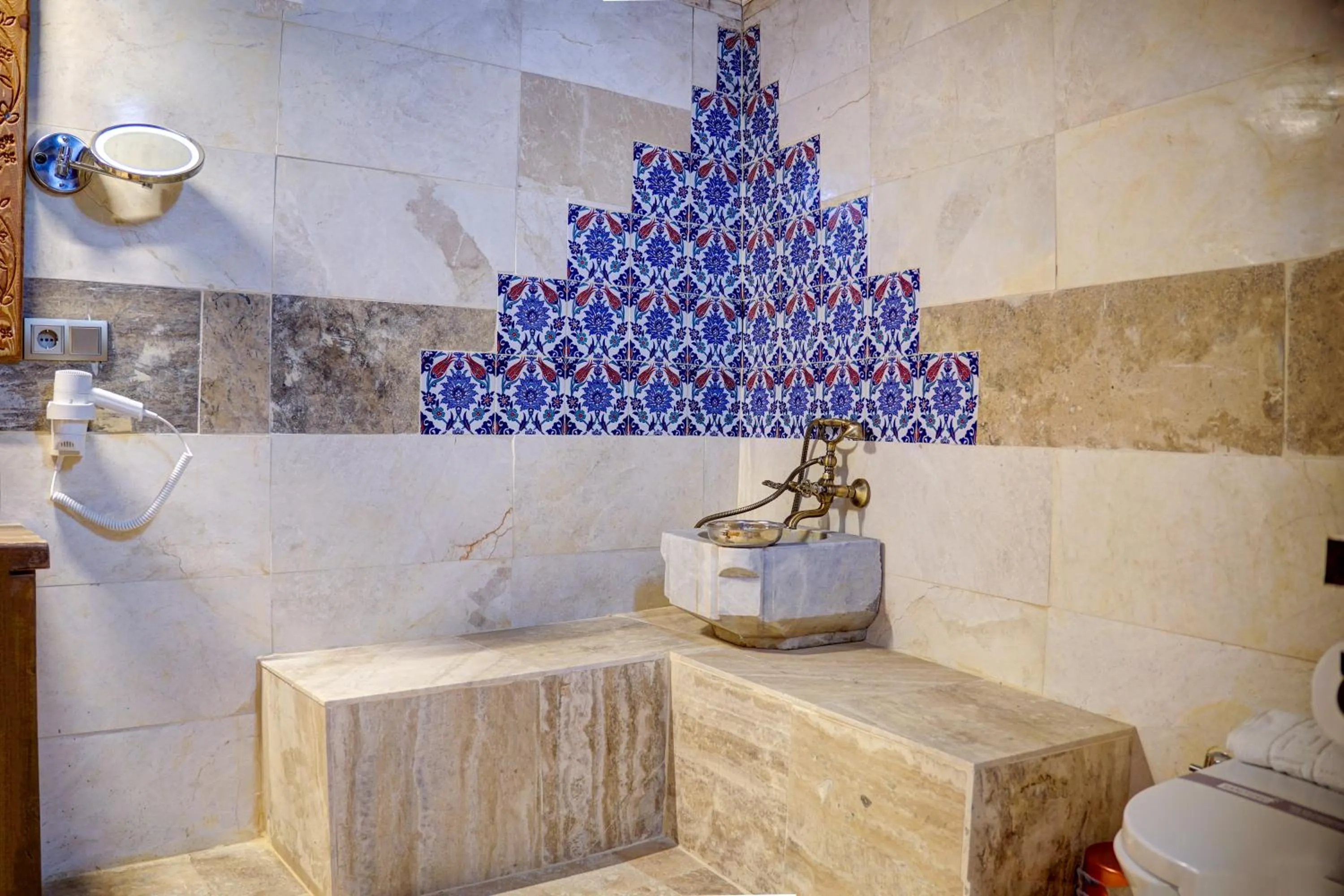 Bathroom in Aşk-ı Nare Cave Hotel Swimming Pool Hot & SPA