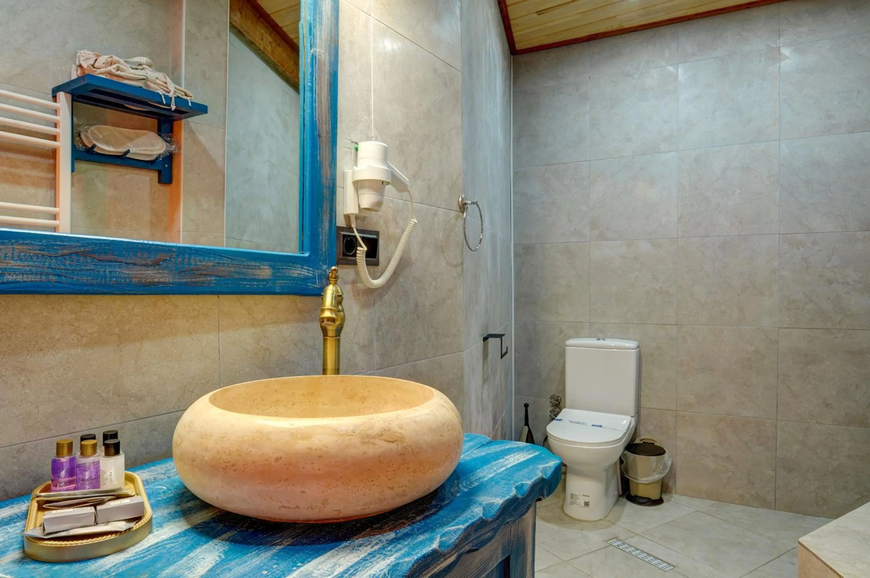 Bathroom in Aşk-ı Nare Cave Hotel Swimming Pool Hot & SPA