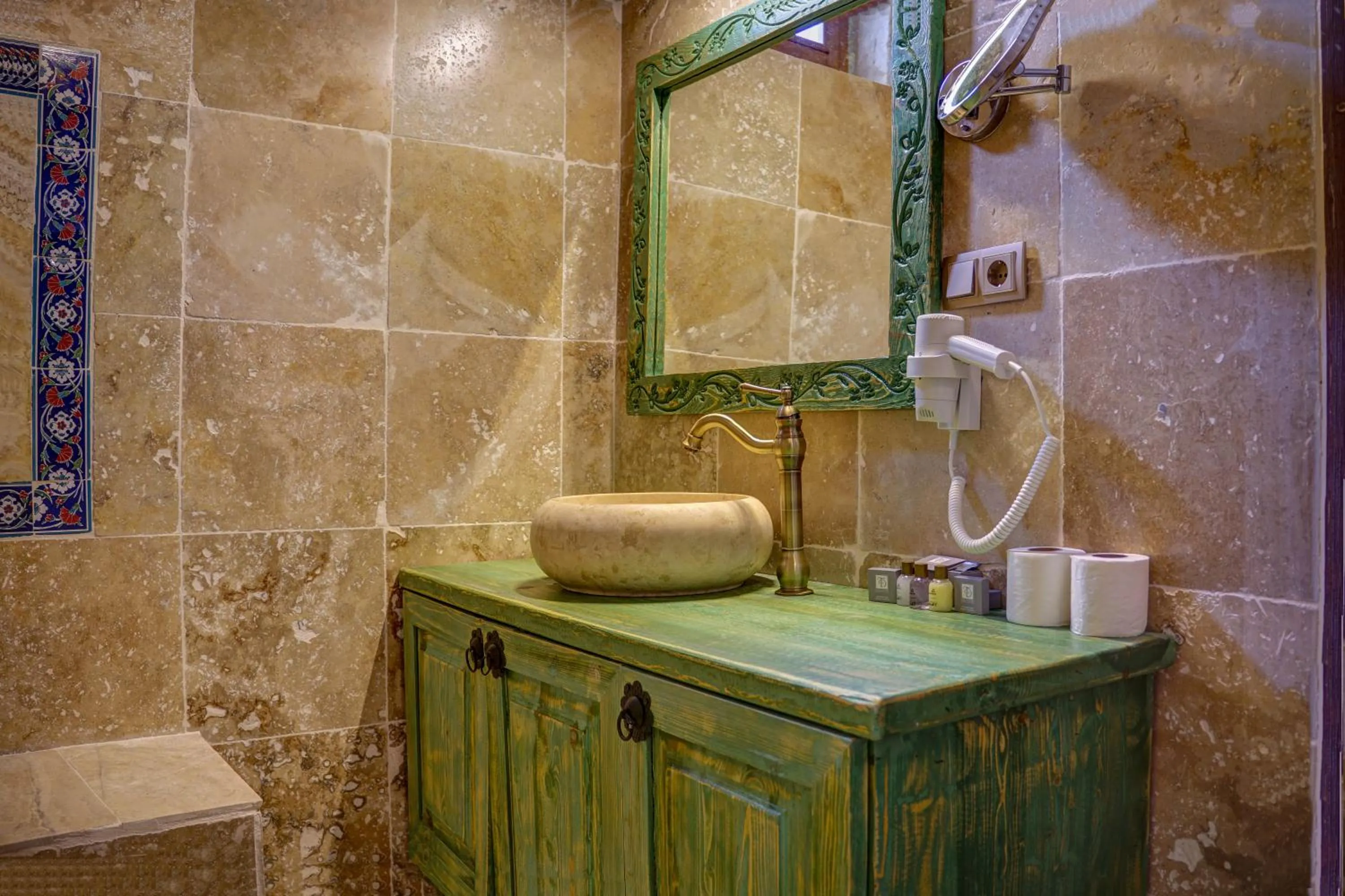 Bathroom in Aşk-ı Nare Cave Hotel Swimming Pool Hot & SPA