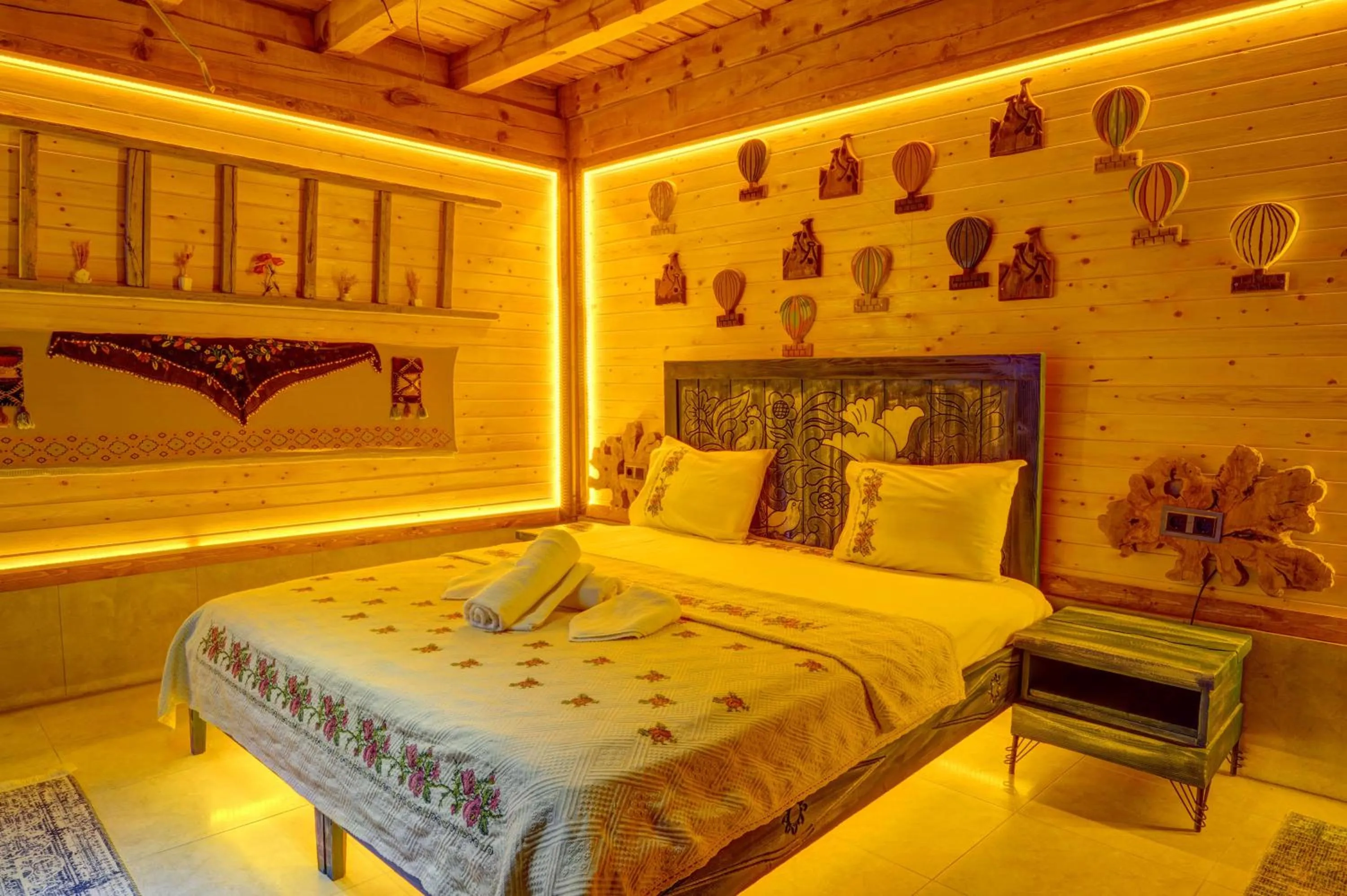 Bedroom, Bed in Aşk-ı Nare Cave Hotel Swimming Pool Hot & SPA