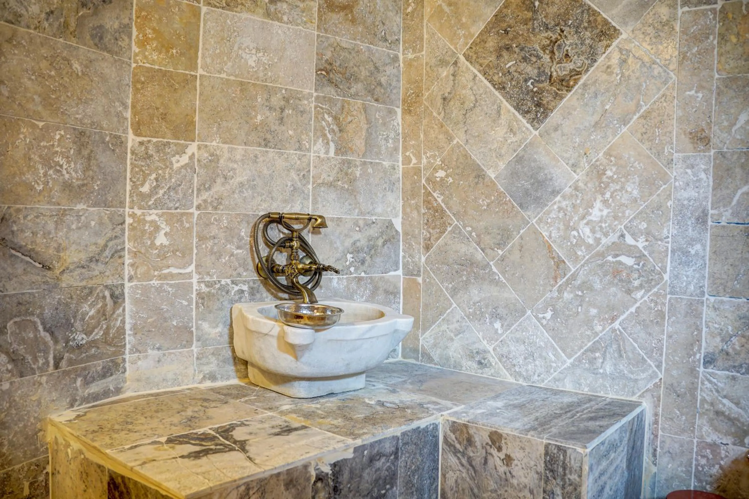 Bathroom in Aşk-ı Nare Cave Hotel Swimming Pool Hot & SPA