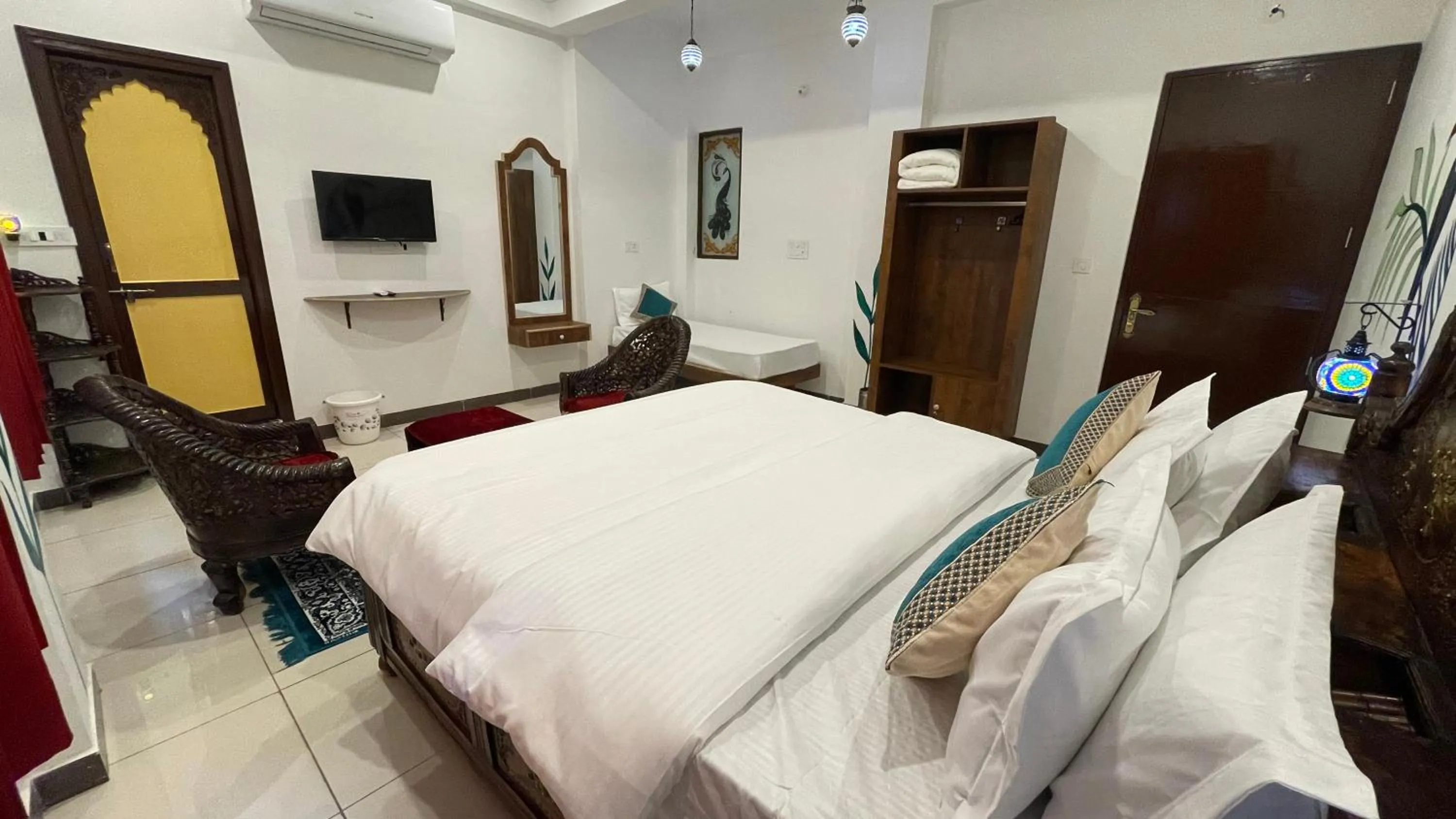 TV and multimedia, Bed in PETAL OF MEWAR - A Luxury Boutique Hotel