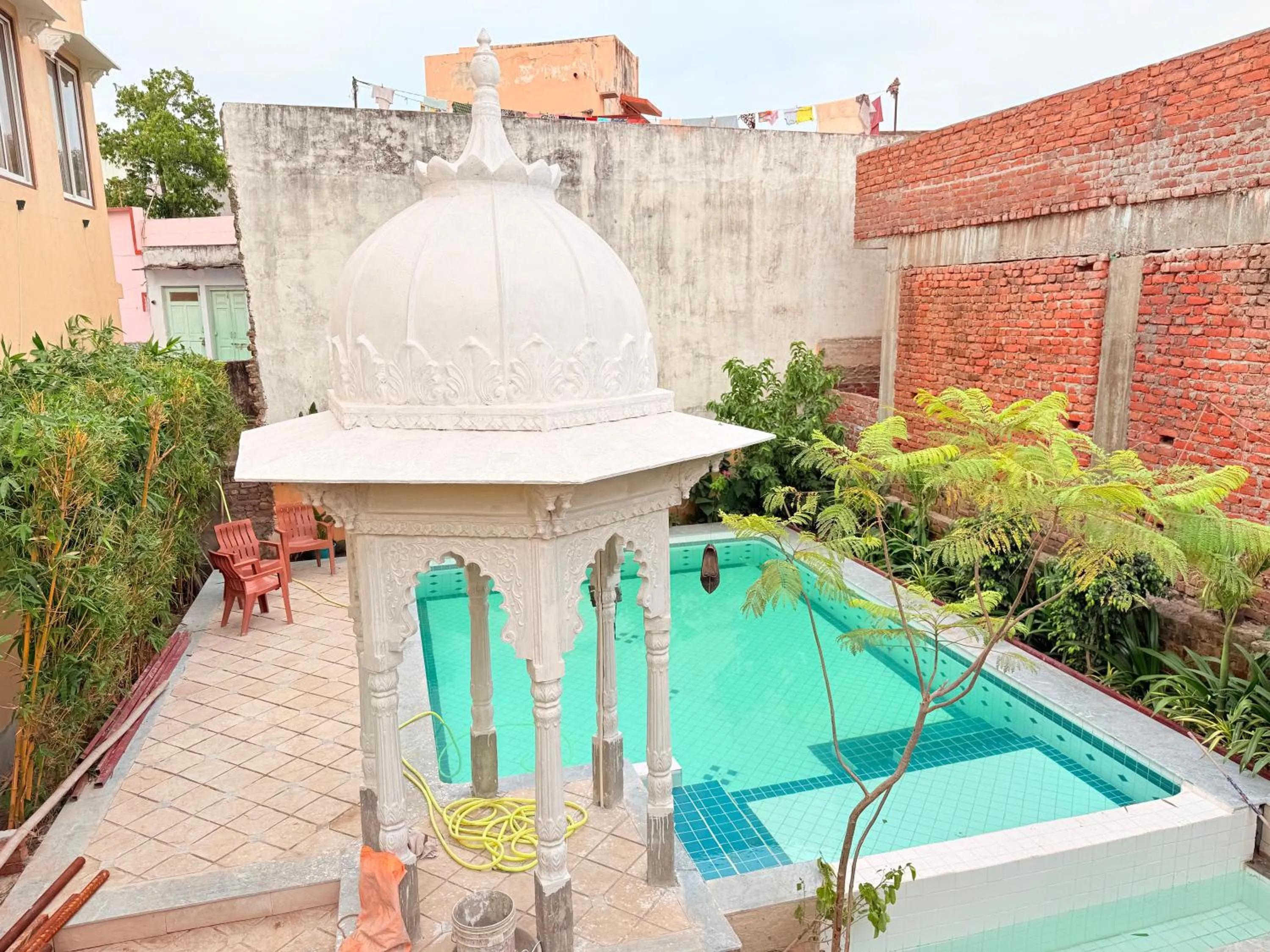 Swimming pool in PETAL OF MEWAR - A Luxury Boutique Hotel