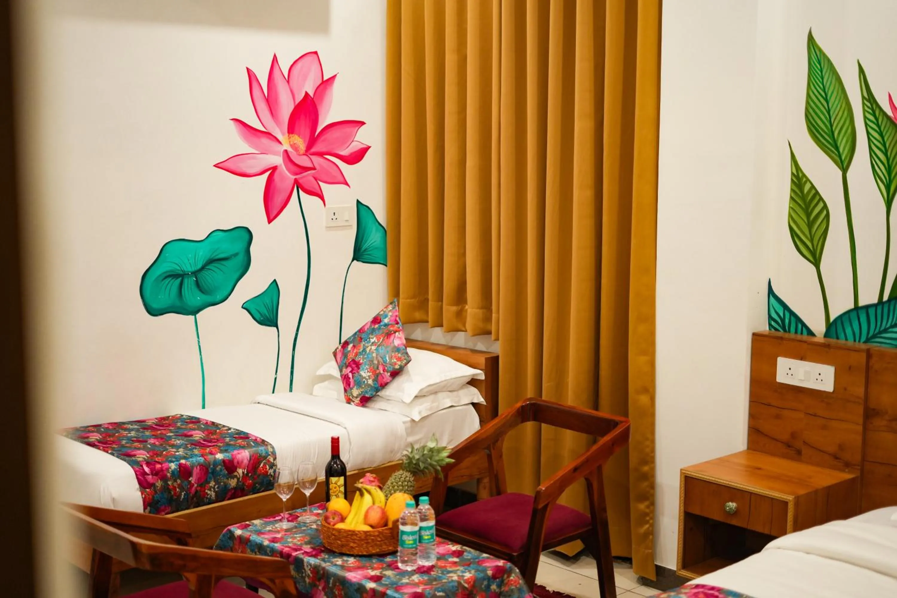 Living room, Bed in PETAL OF MEWAR - A Luxury Boutique Hotel