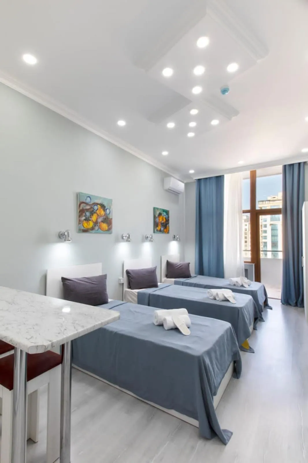 Bed in Leyla Apartments 2