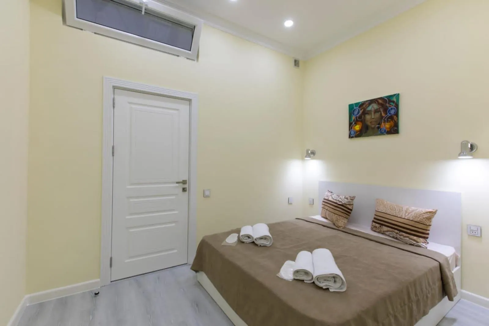 Bed in Leyla Apartments 2