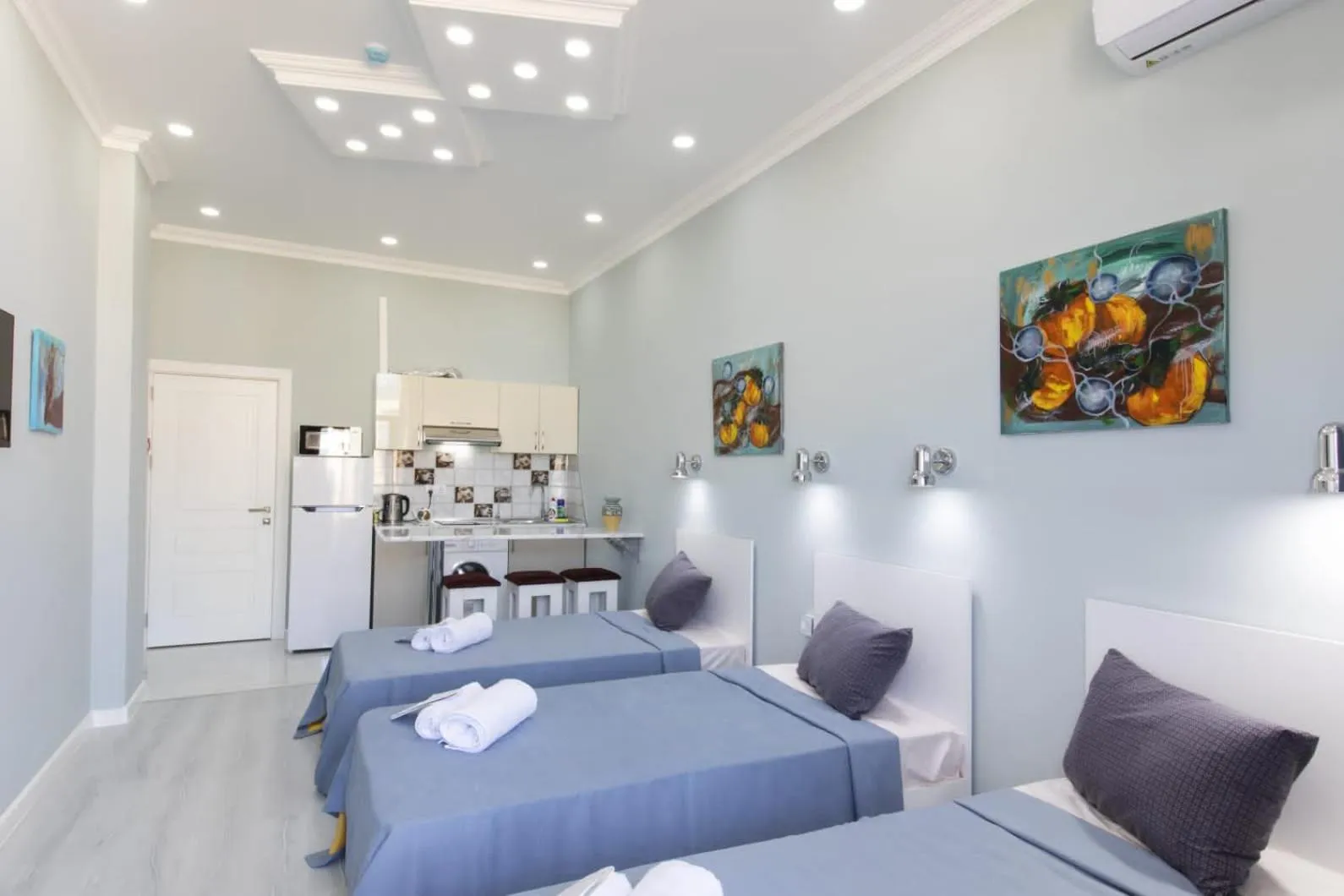 Bed in Leyla Apartments 2