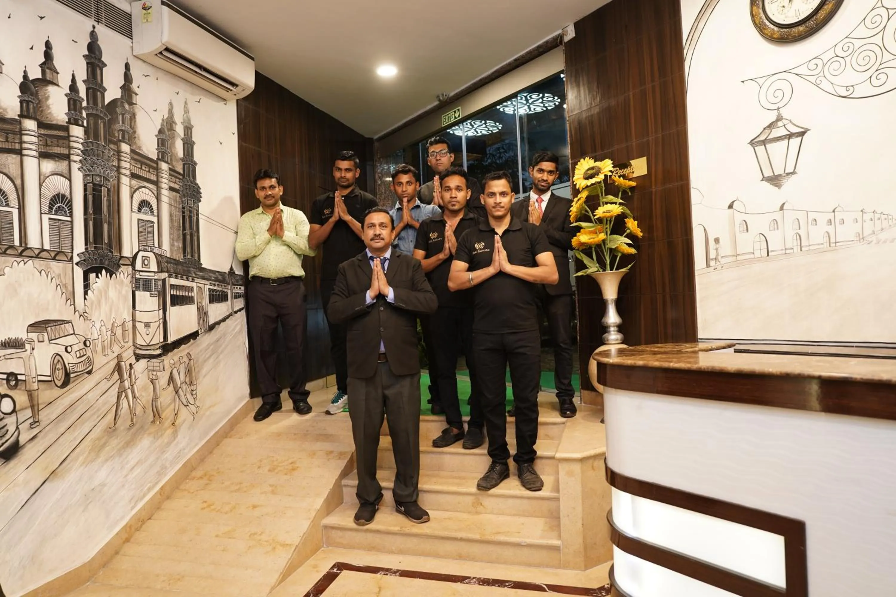 Staff in Hotel Emirates