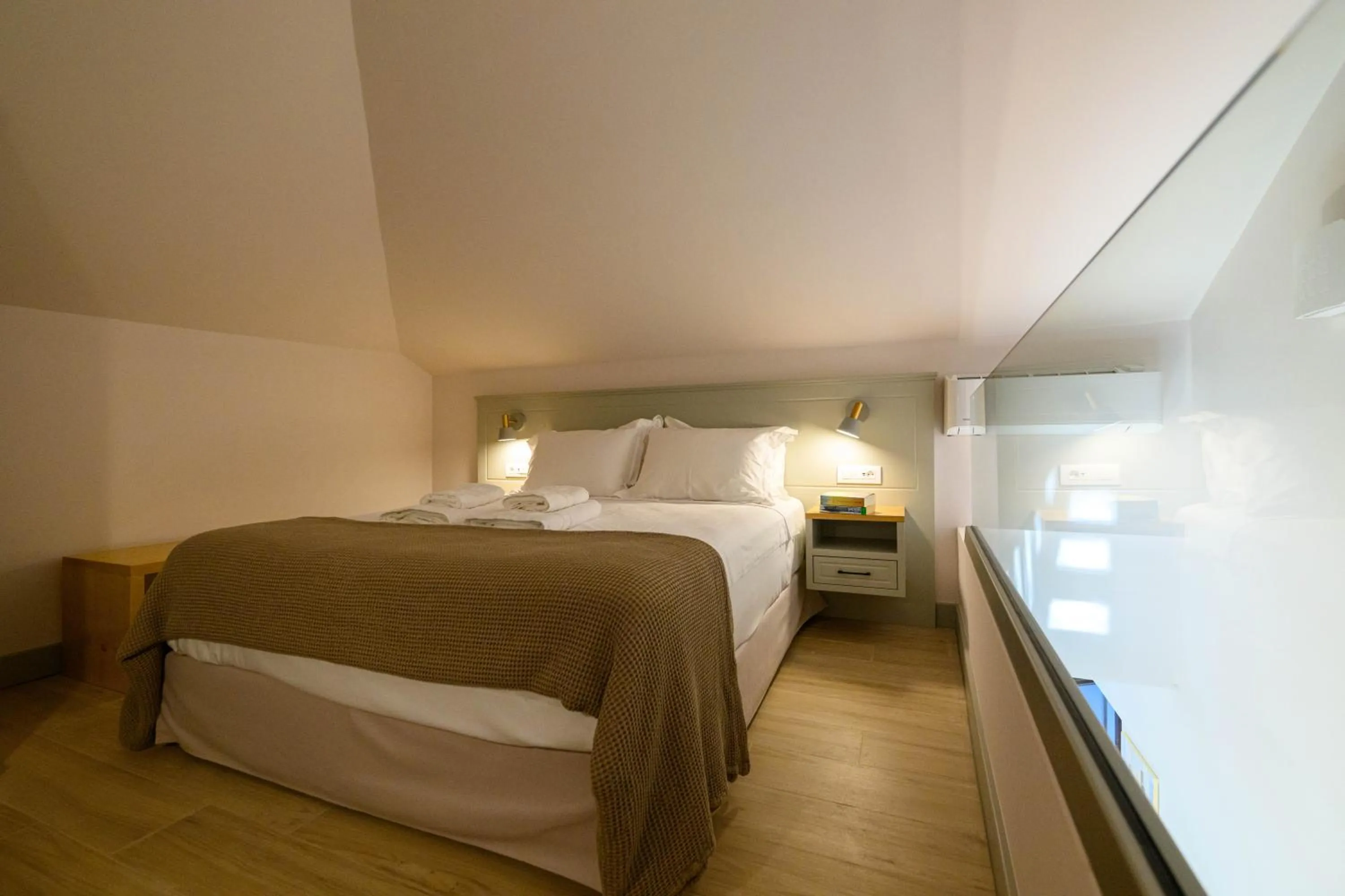 Bed in Kannas Mani Luxury Suites -Adults Friendly 14 Plus