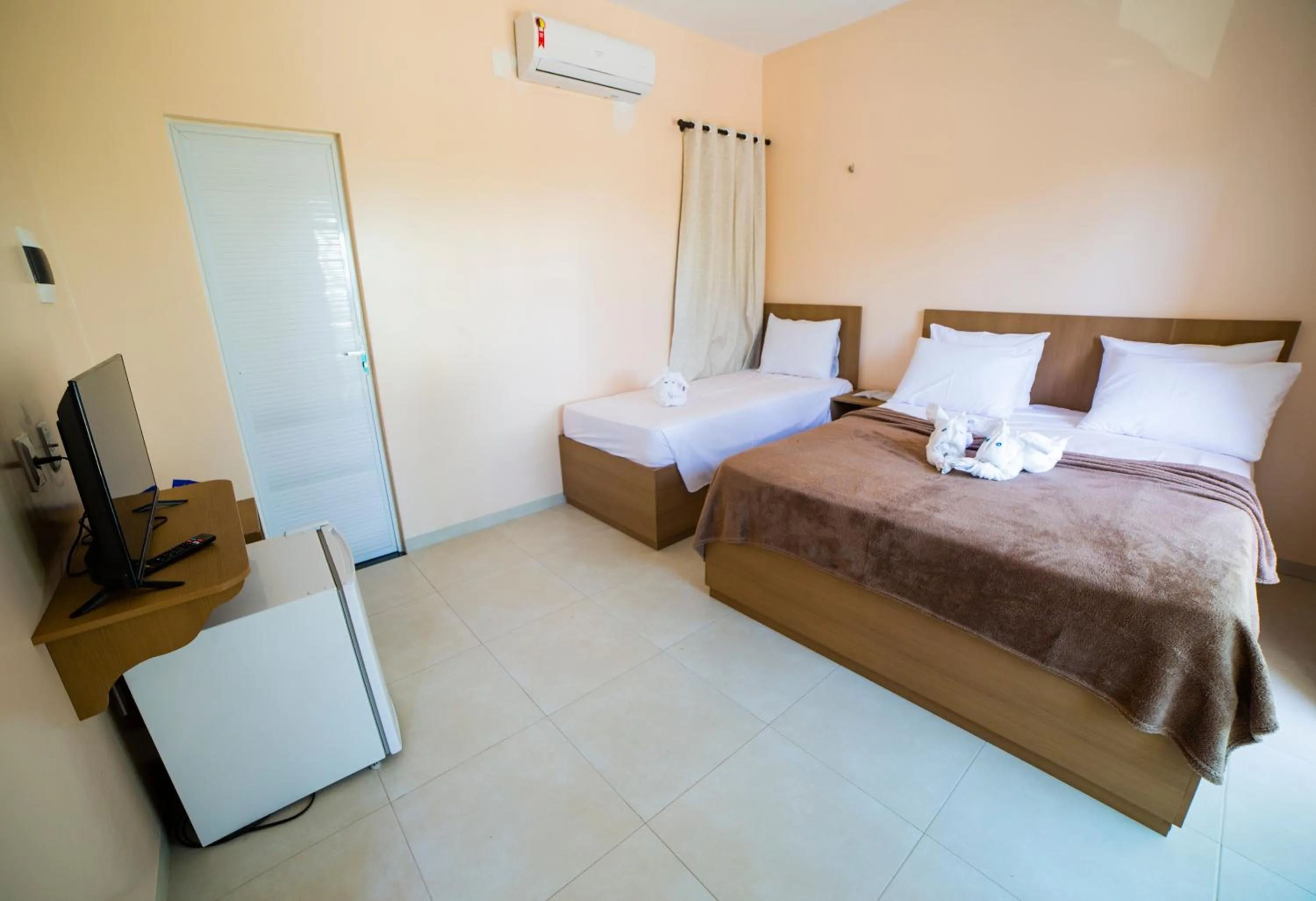 Bedroom, Bed in Pousada dos Corais