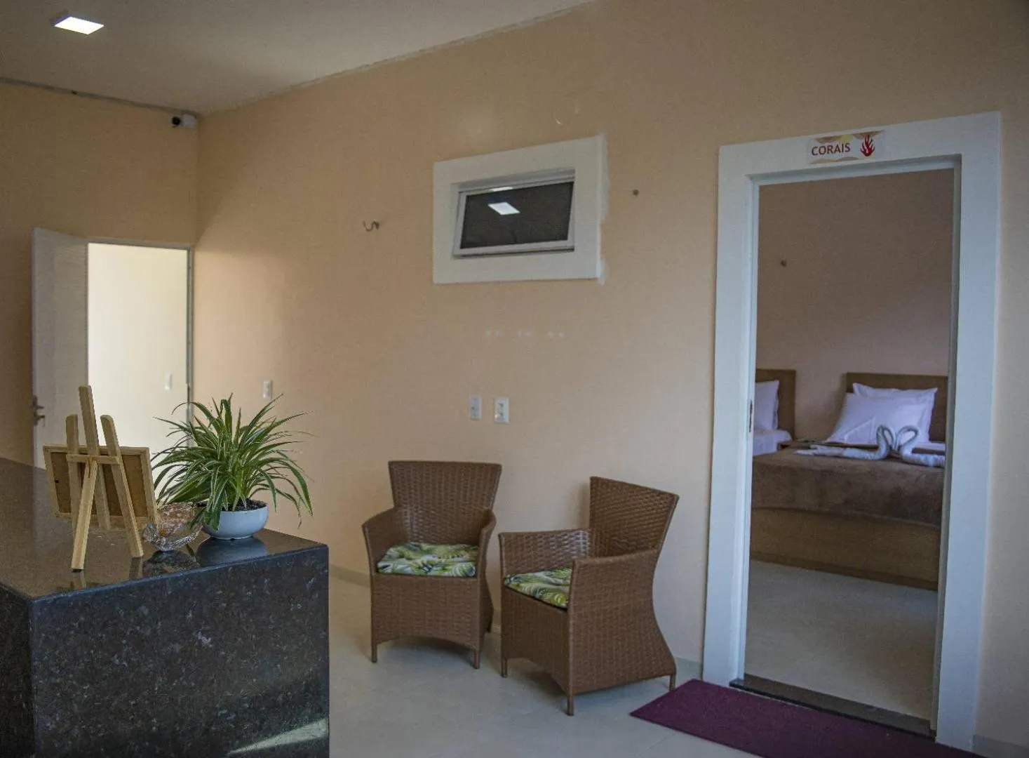 Lobby or reception in Pousada dos Corais