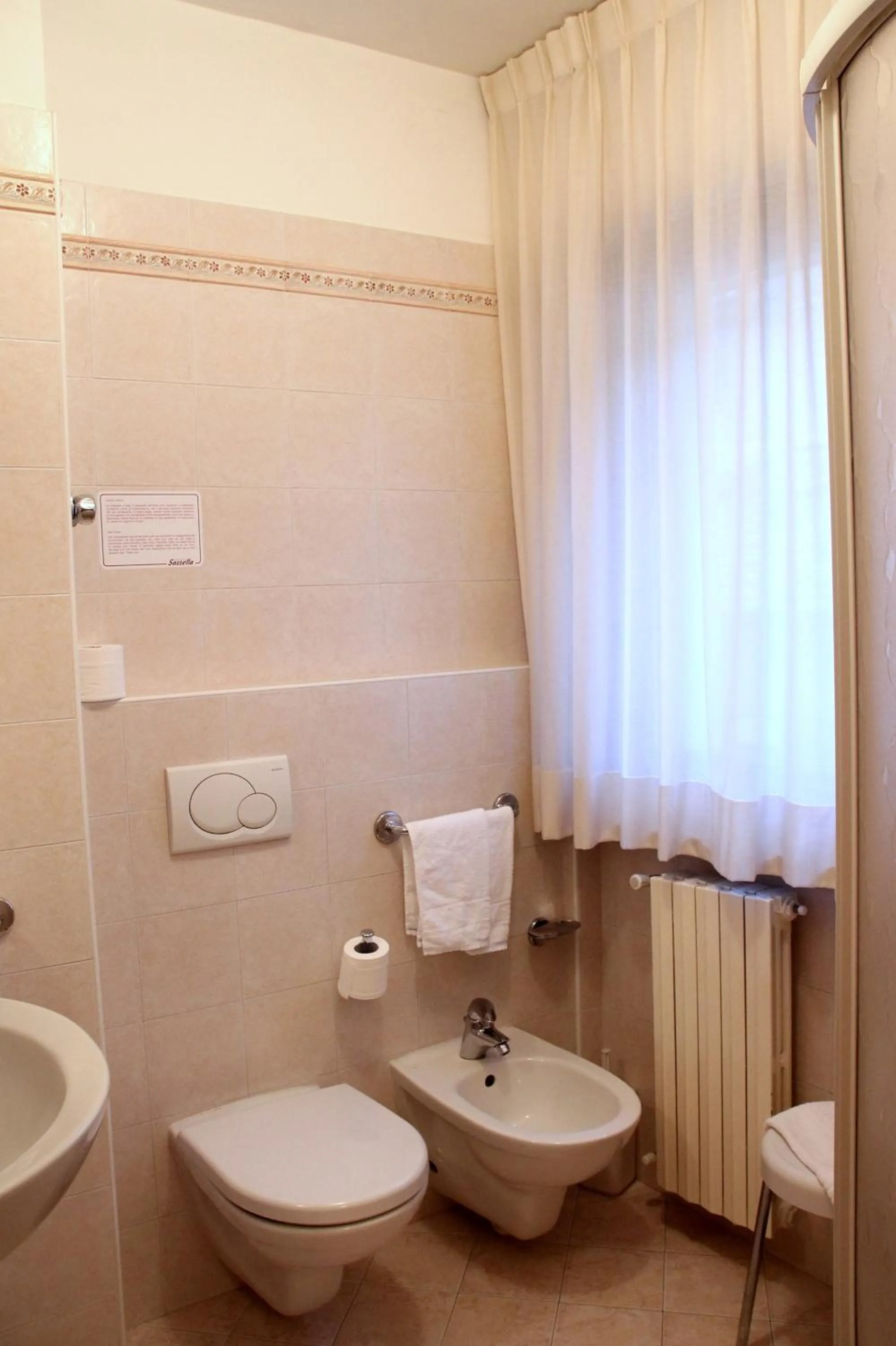 Toilet in Hotel Sassella