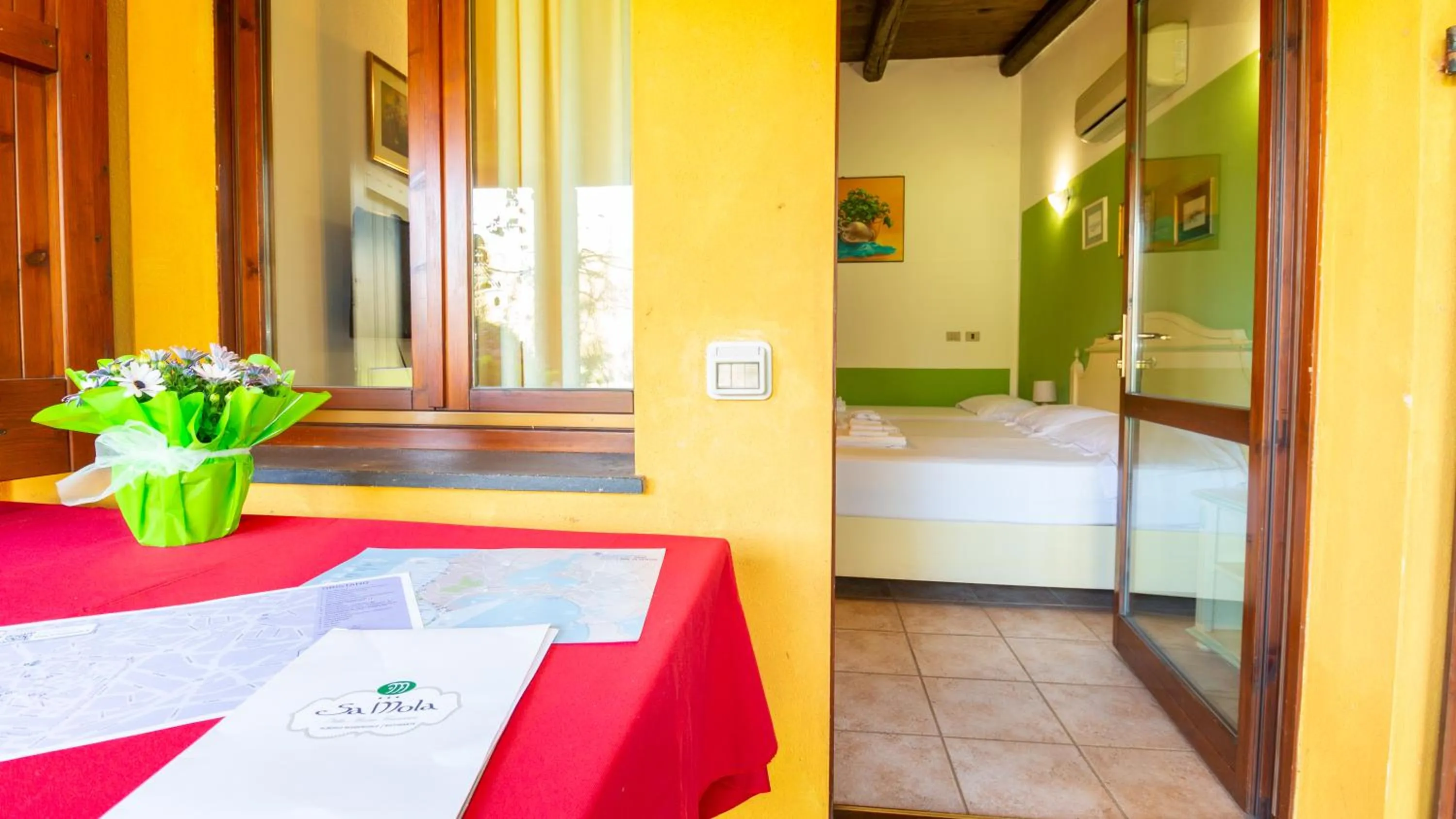 Bedroom, Bed in Sa Mola