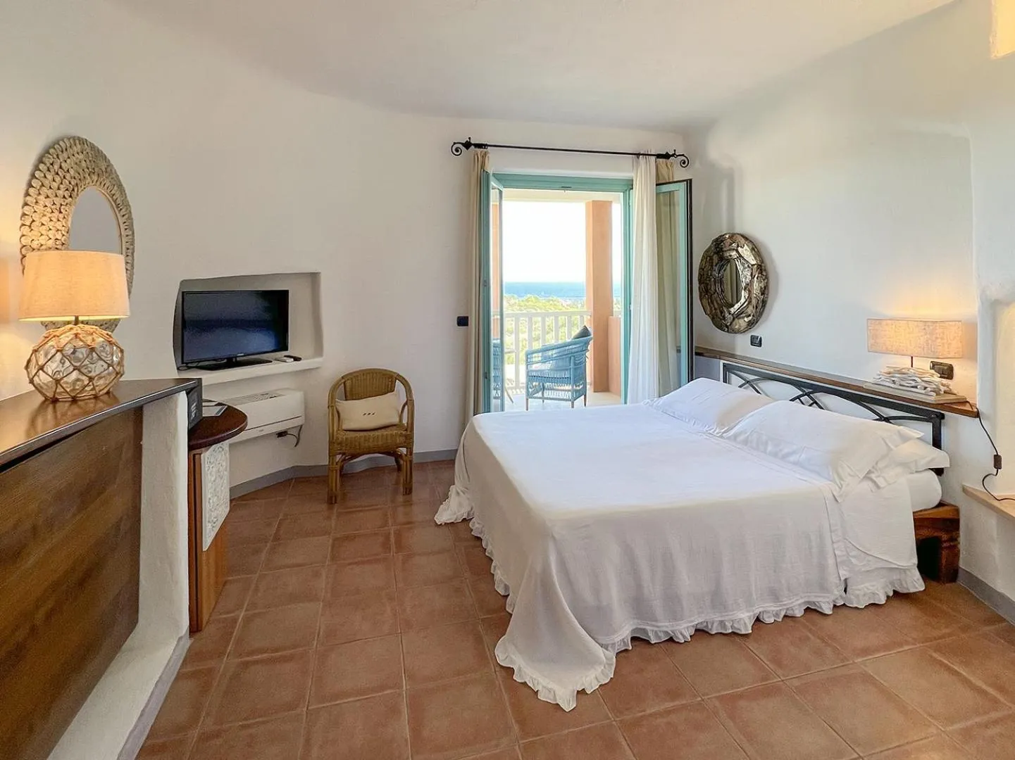 Bed in Park Hotel Asinara