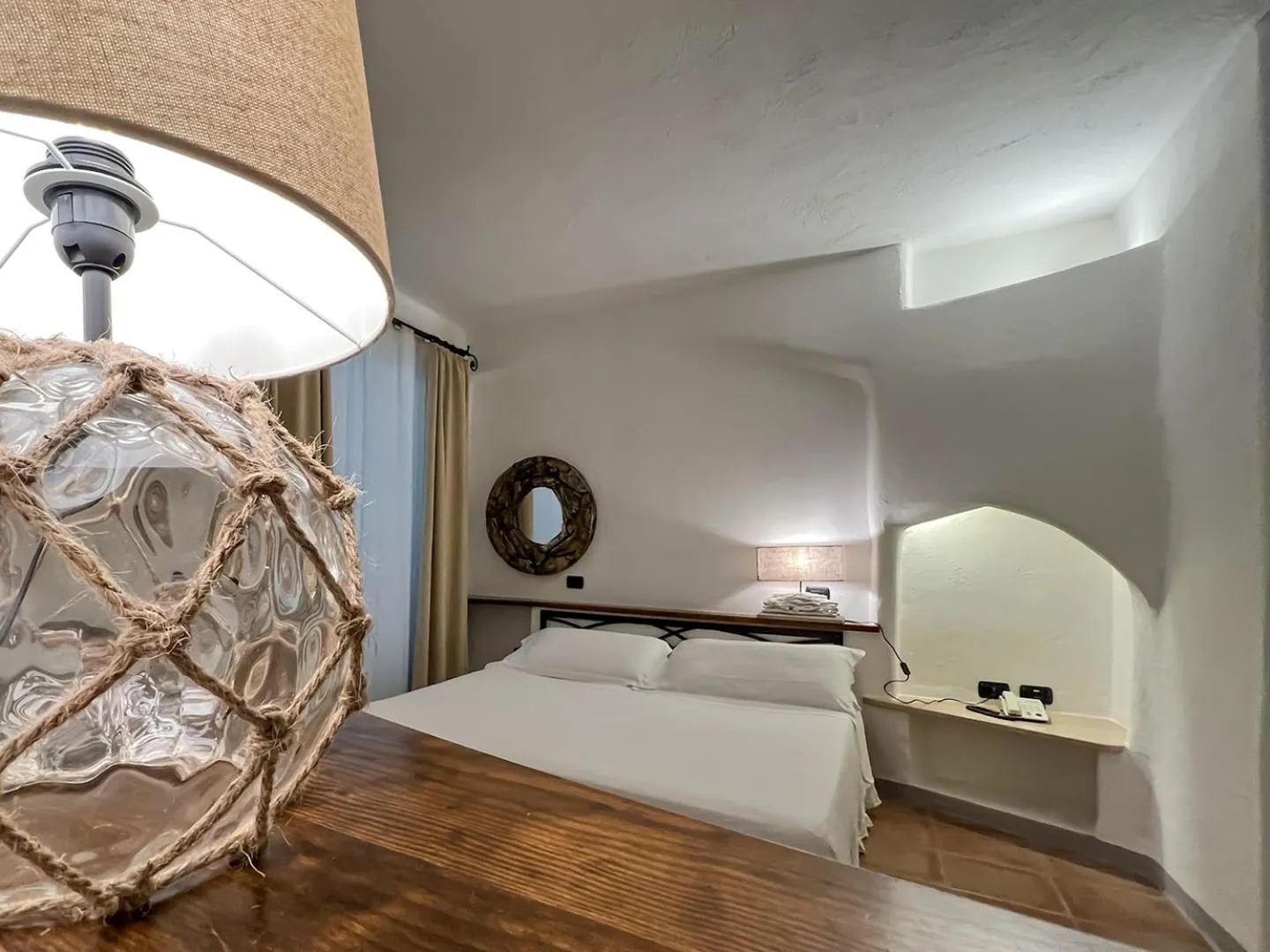 Bed in Park Hotel Asinara