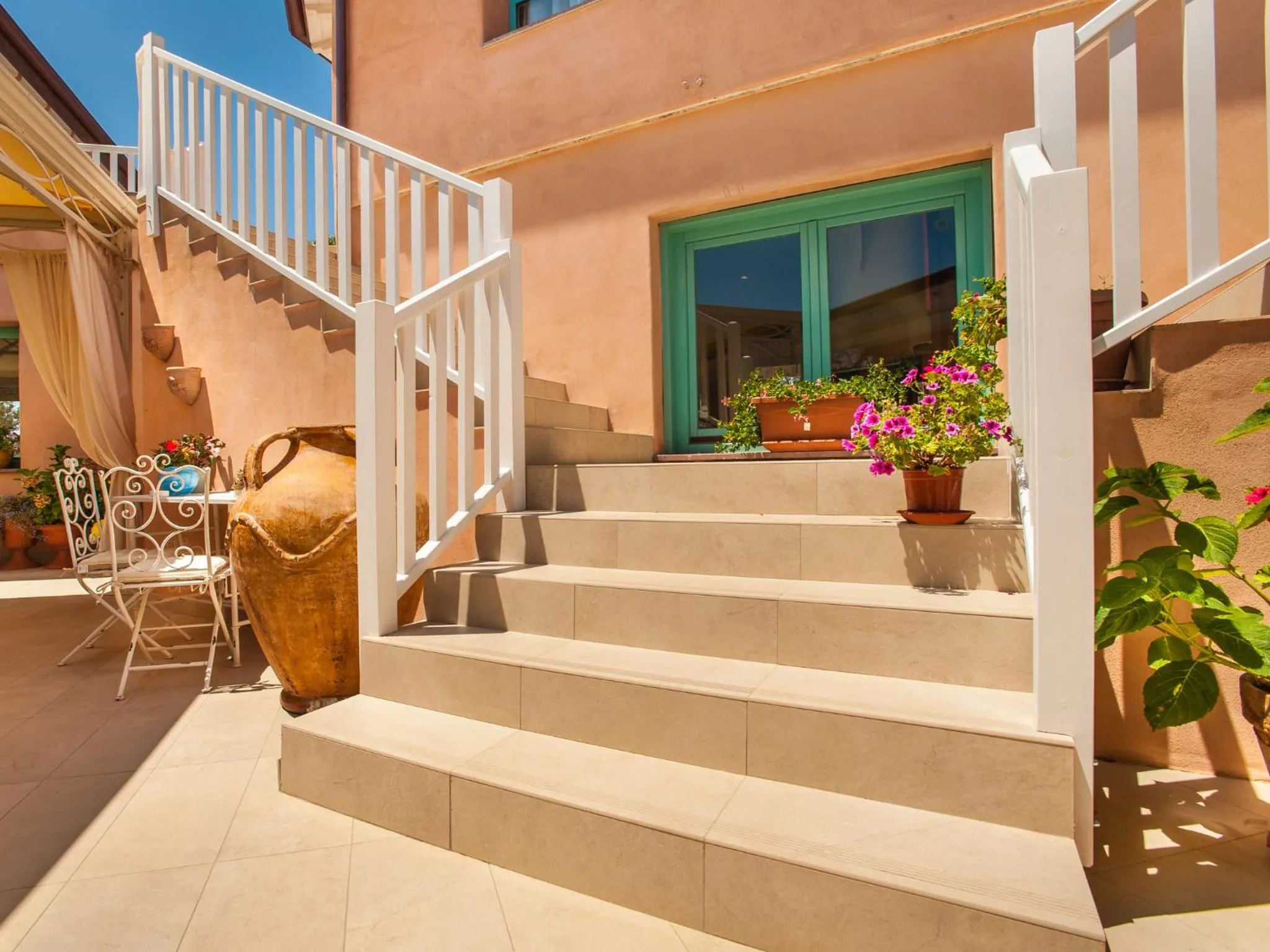 Patio in Park Hotel Asinara
