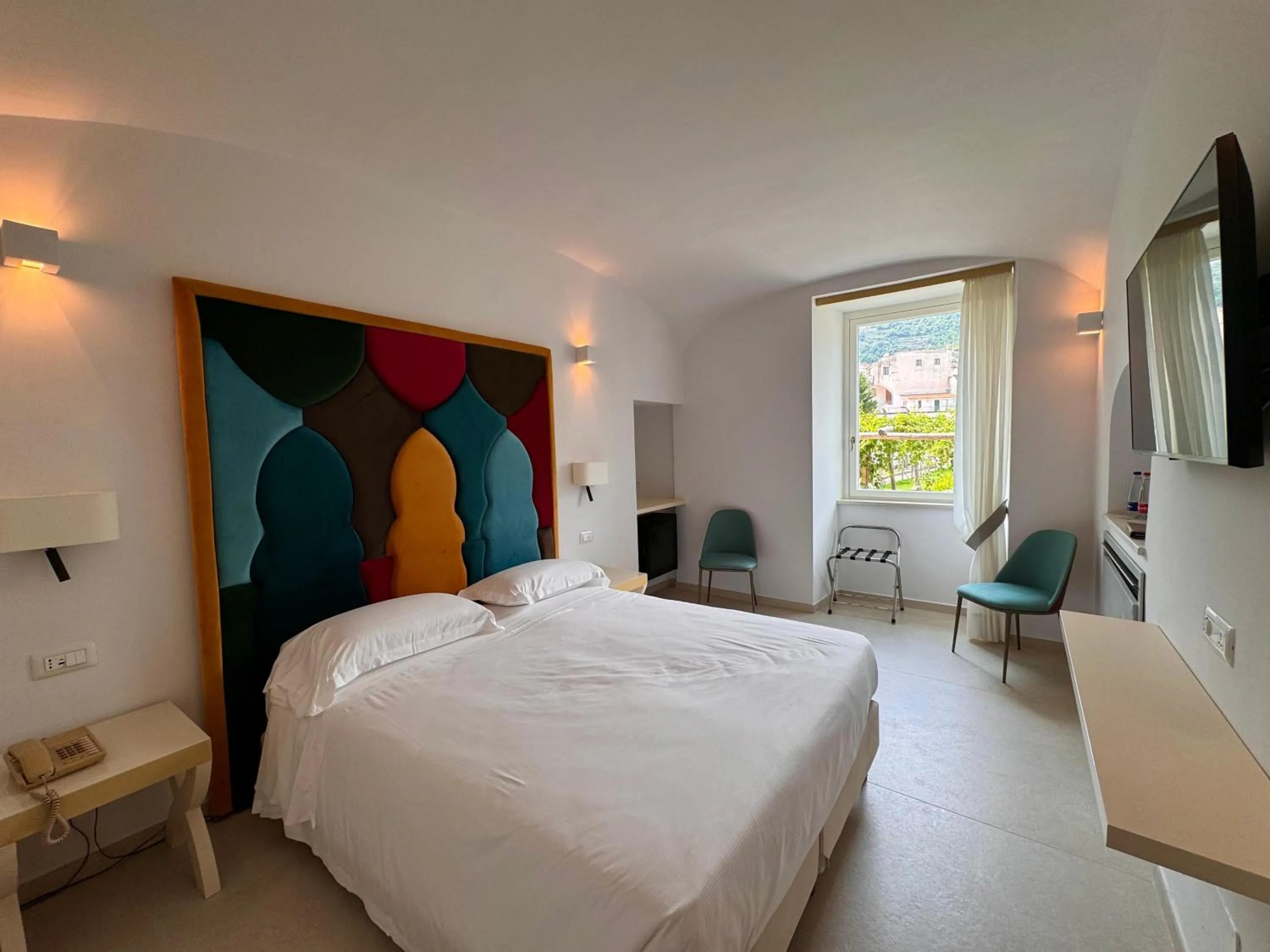 Bedroom, Bed in Hotel Rufolo