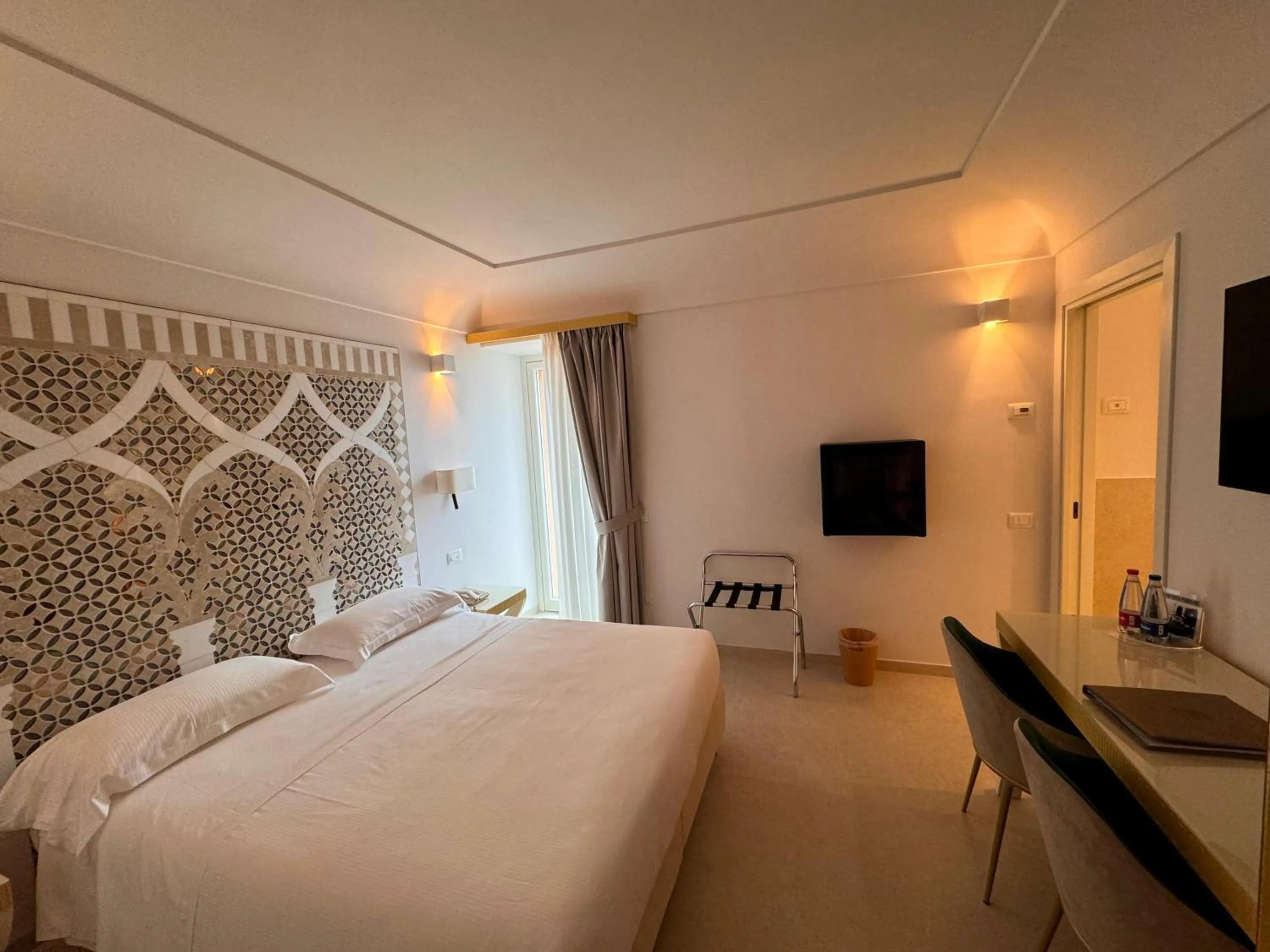 Bedroom, Bed in Hotel Rufolo