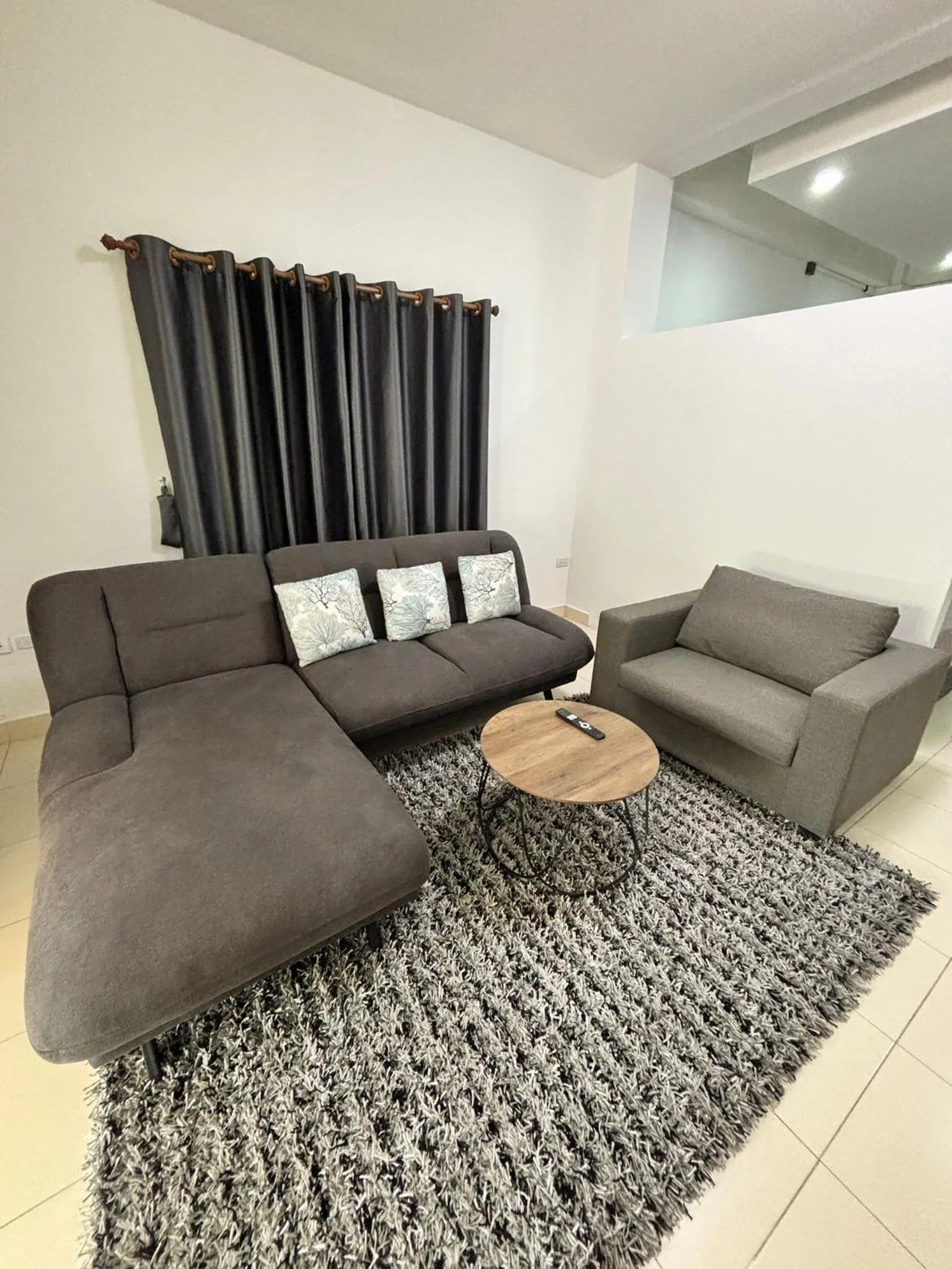 Seating area in K2 Seaside Suites