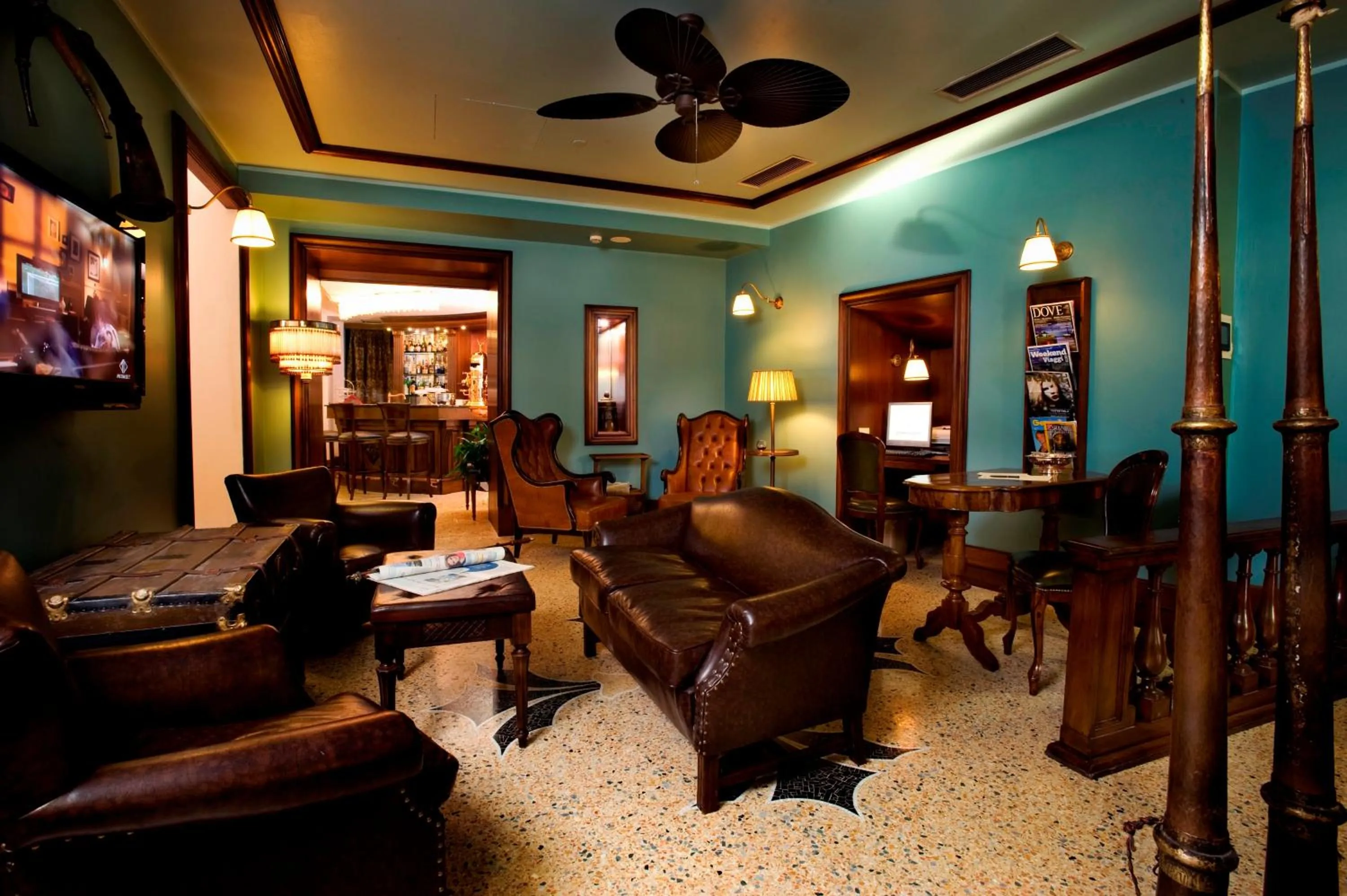 Lounge or bar in Grand Hotel Savoia