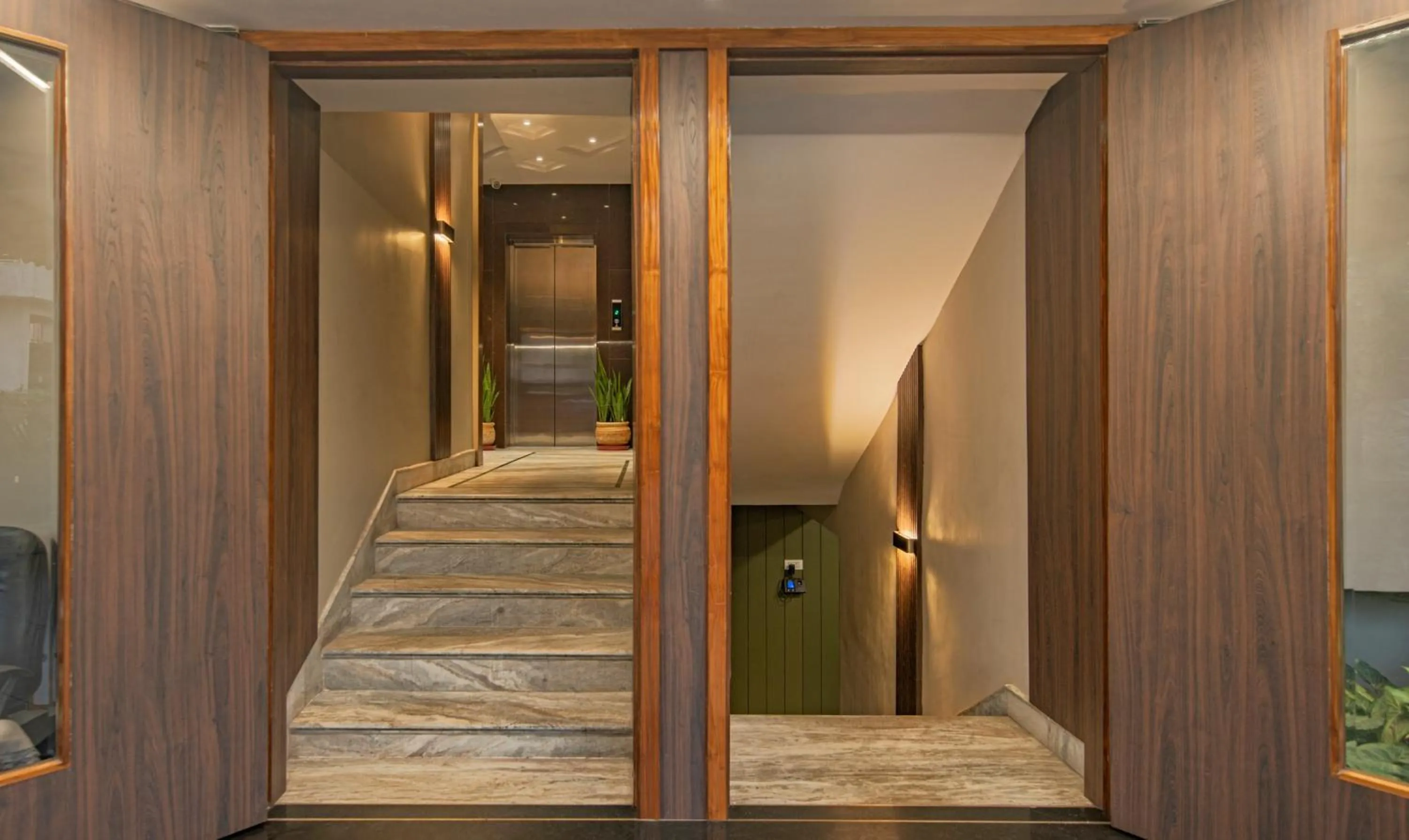 Lobby or reception in Treebo Gyani's