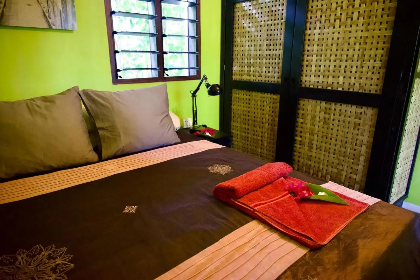 Bedroom, Bed in South Pacific Memories