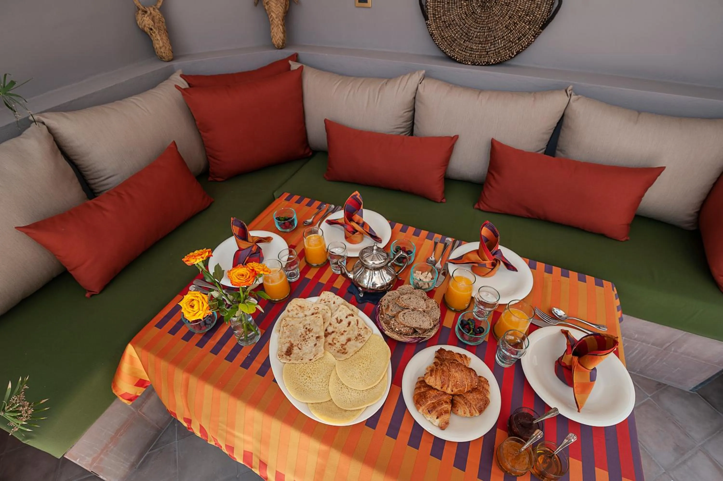 Patio in Riad Mylaya