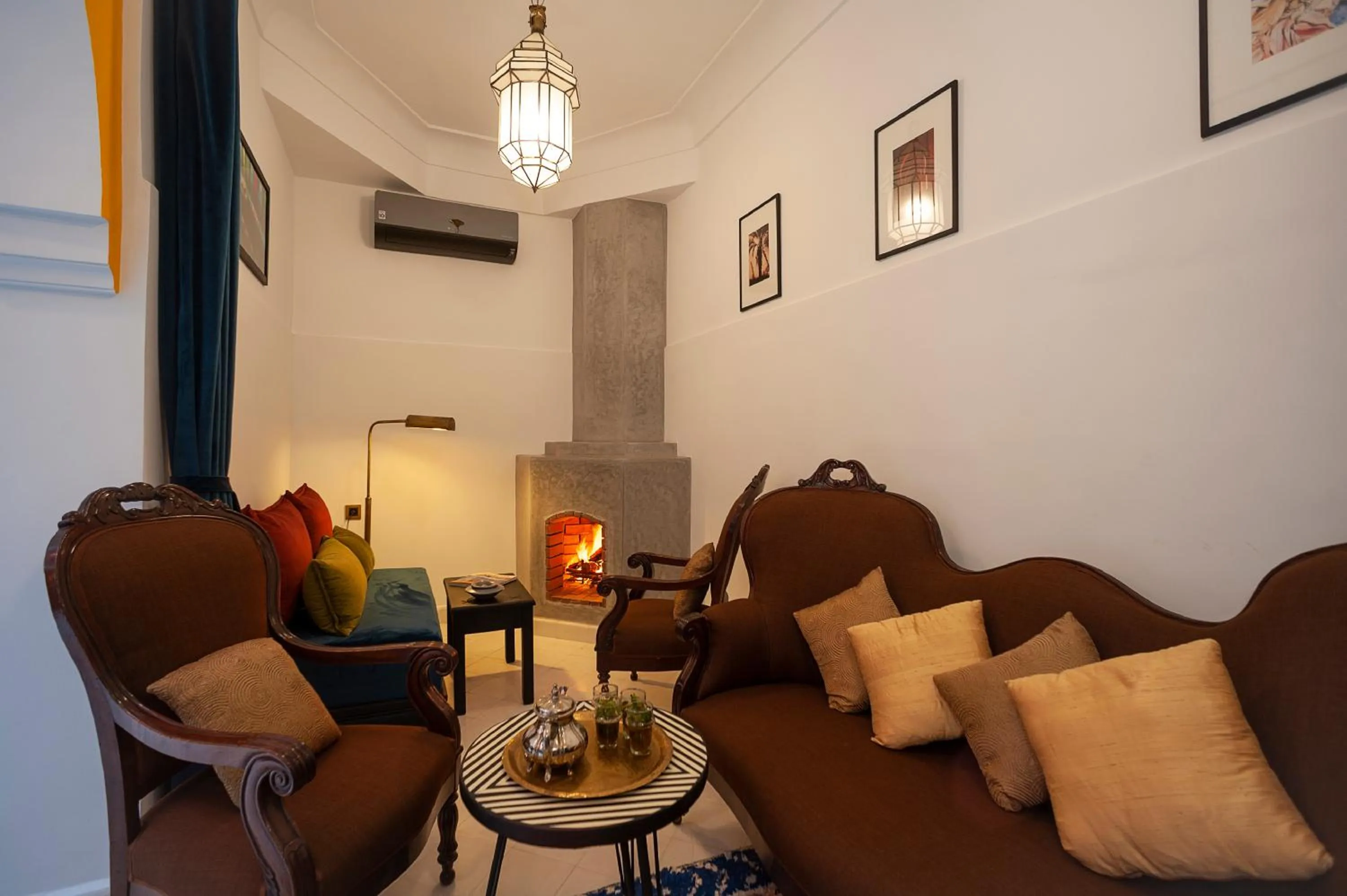 Living room in Riad Mylaya