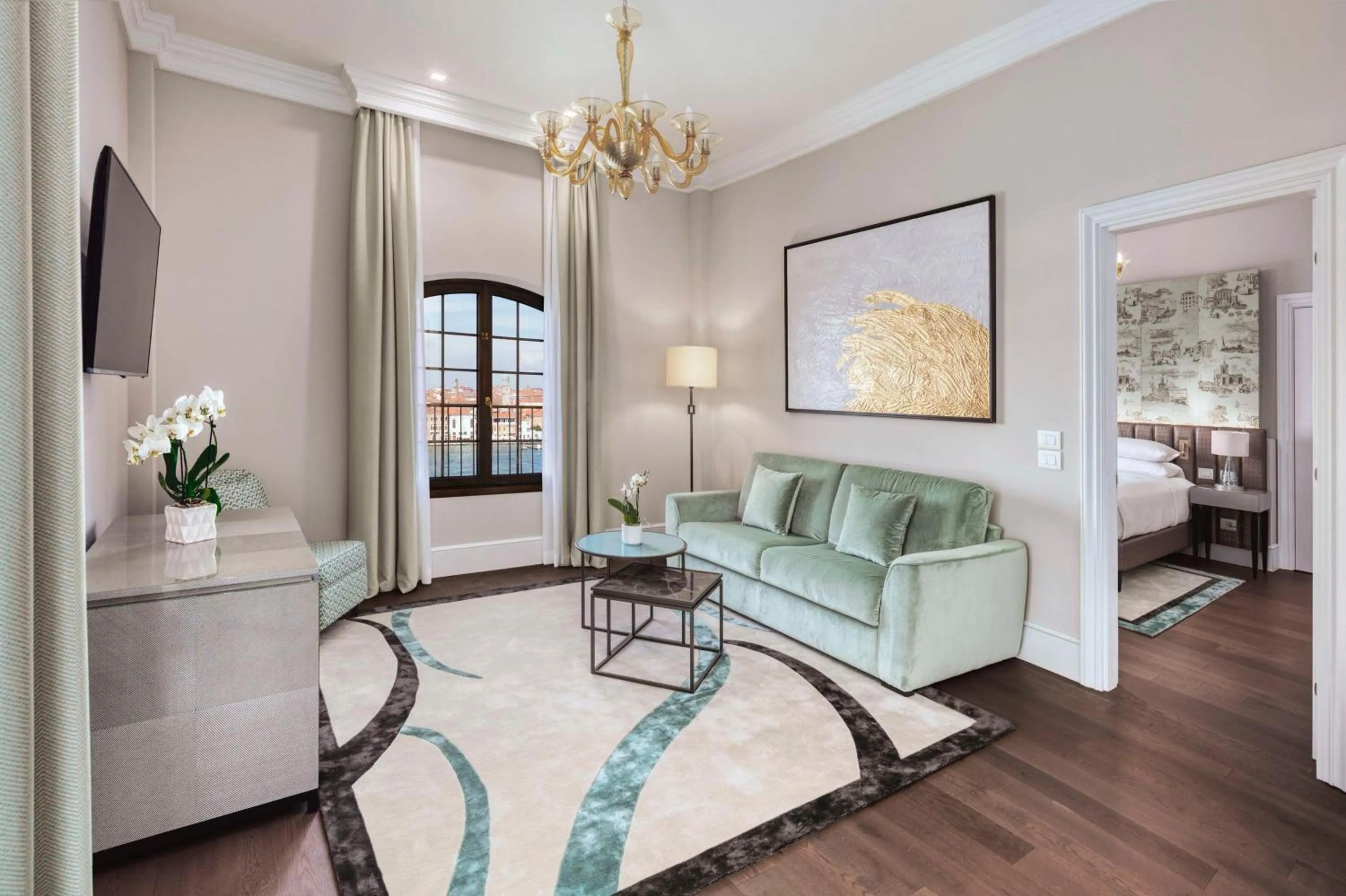 Living room in Hilton Molino Stucky Venice