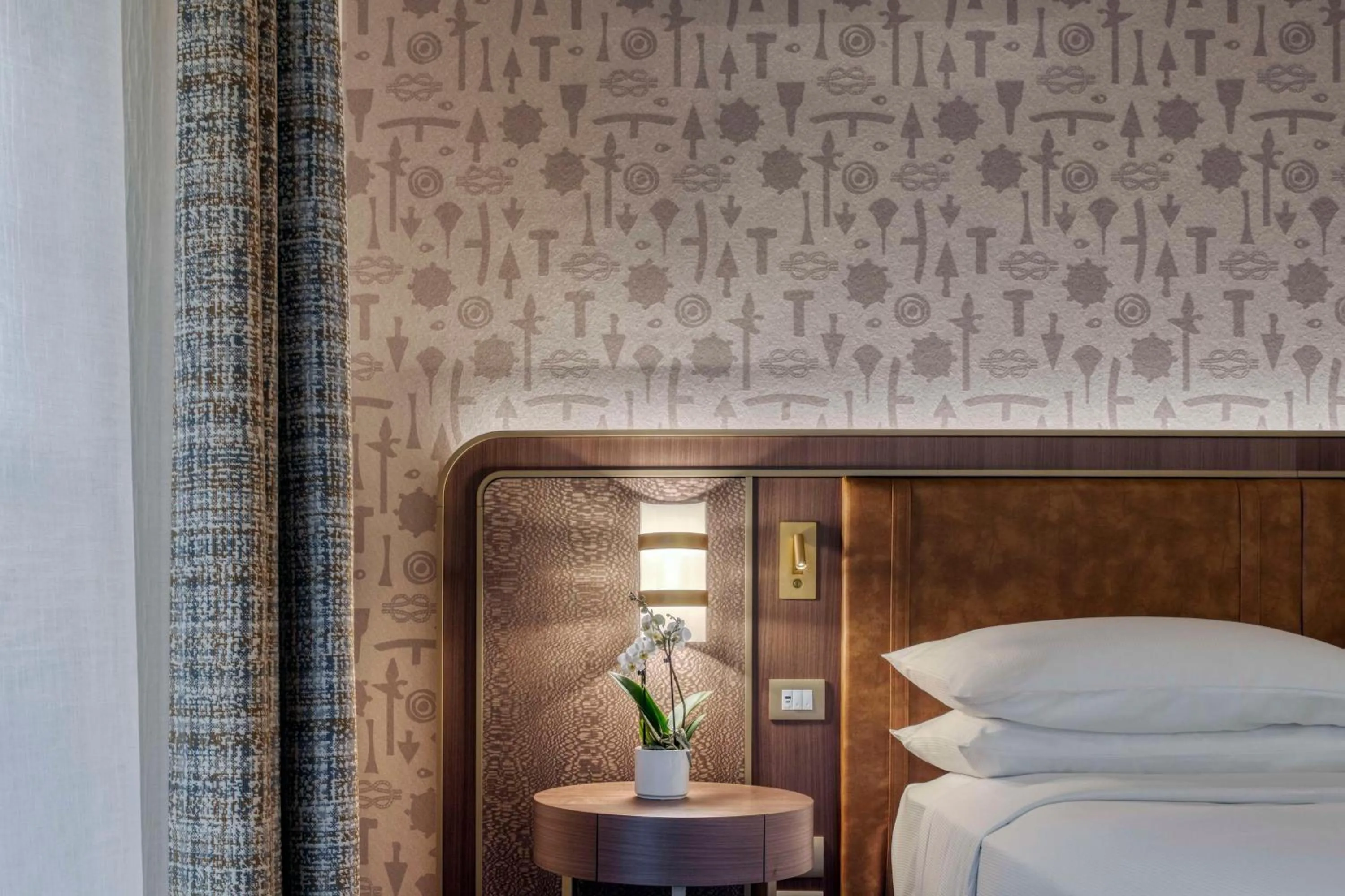 Bed in Hilton Molino Stucky Venice