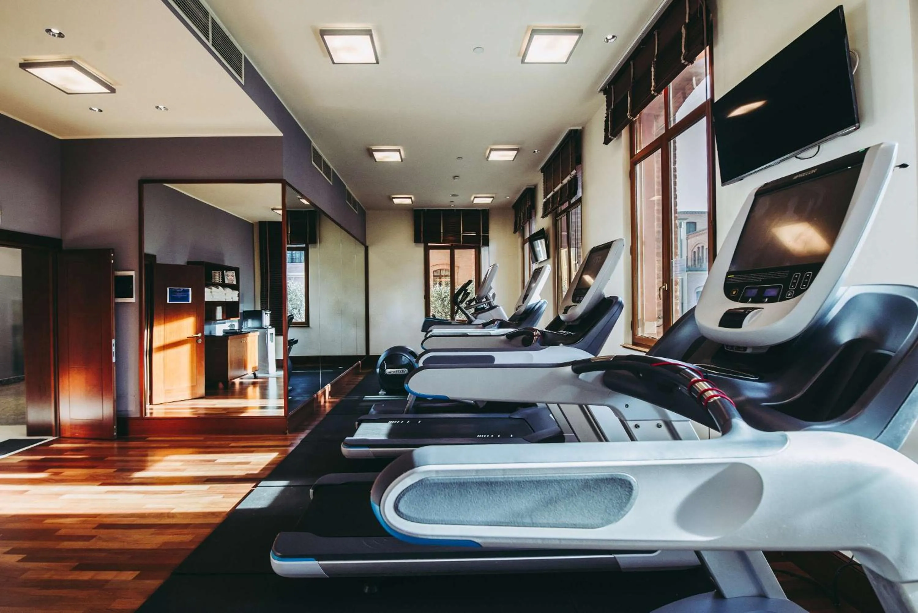 Fitness centre/facilities in Hilton Molino Stucky Venice