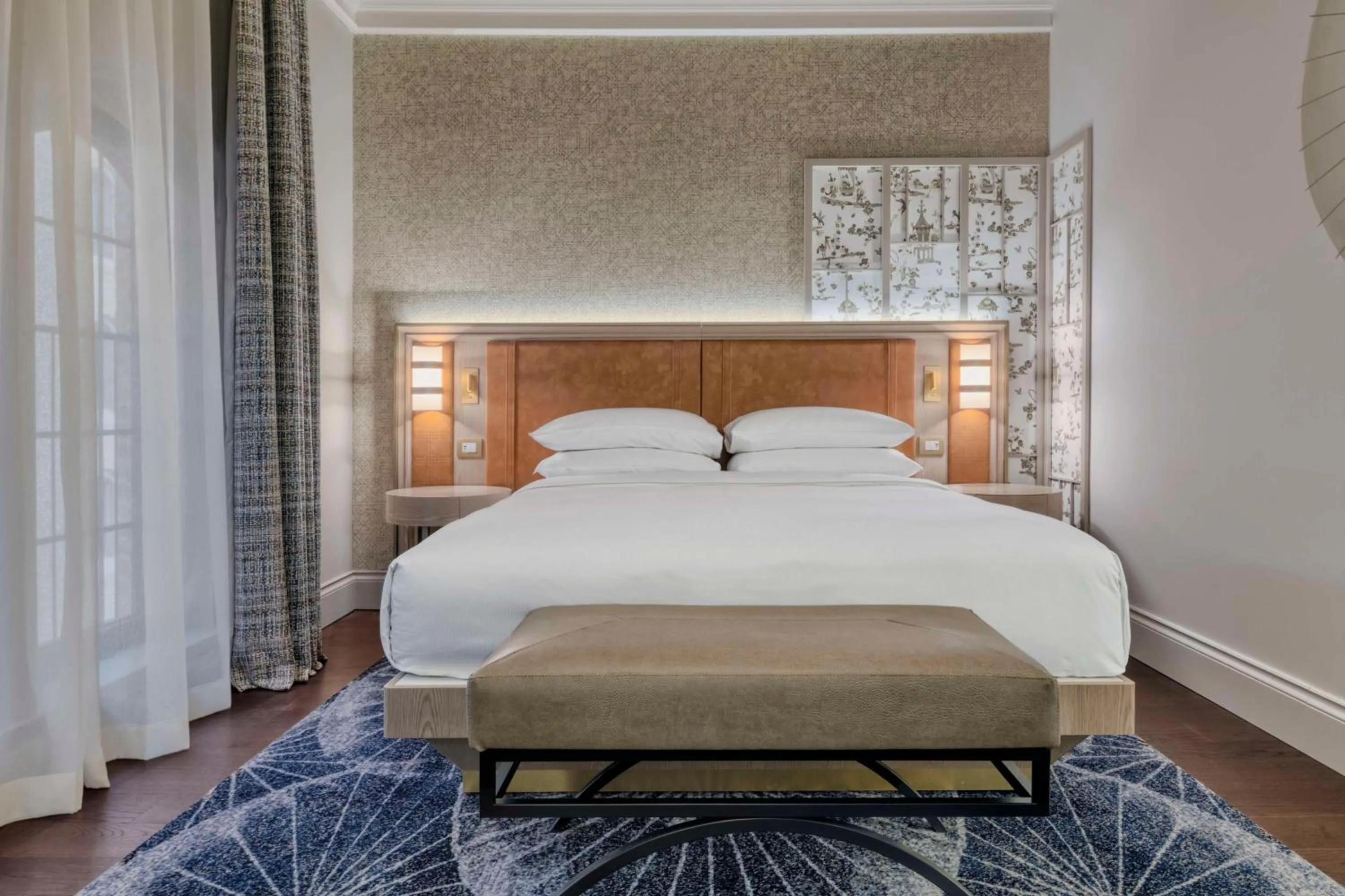 Bed in Hilton Molino Stucky Venice