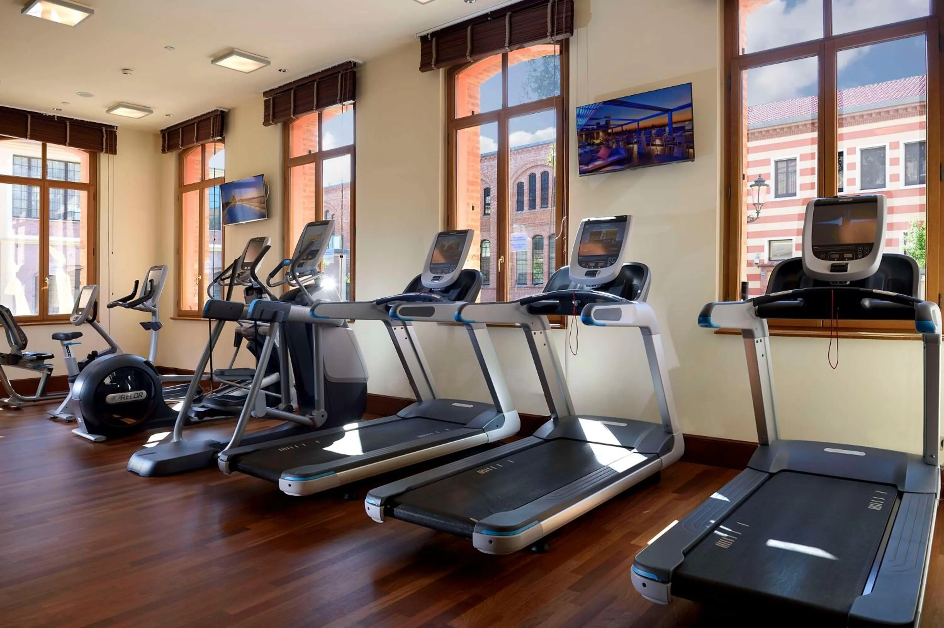Fitness centre/facilities in Hilton Molino Stucky Venice