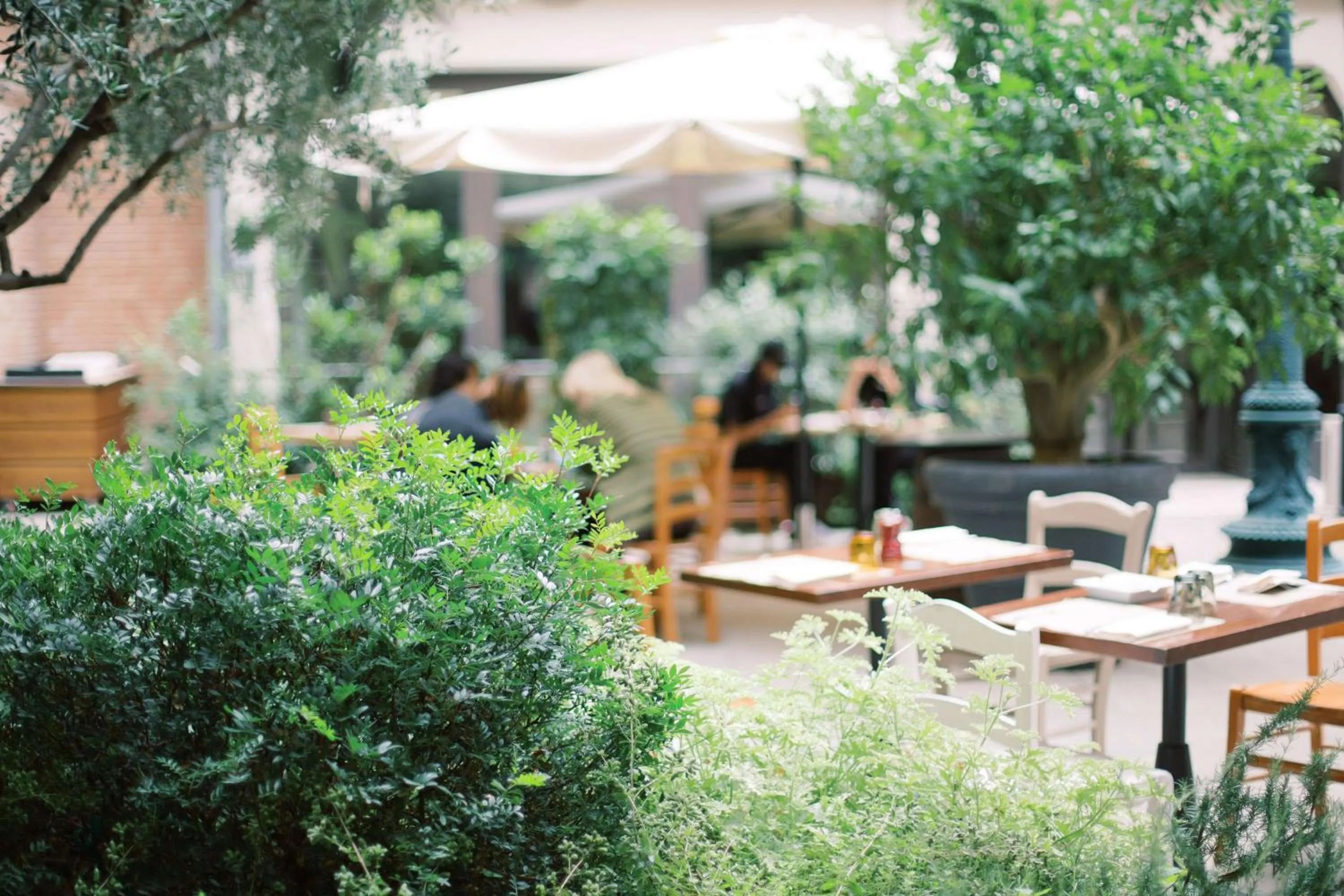Dining area in Hilton Molino Stucky Venice
