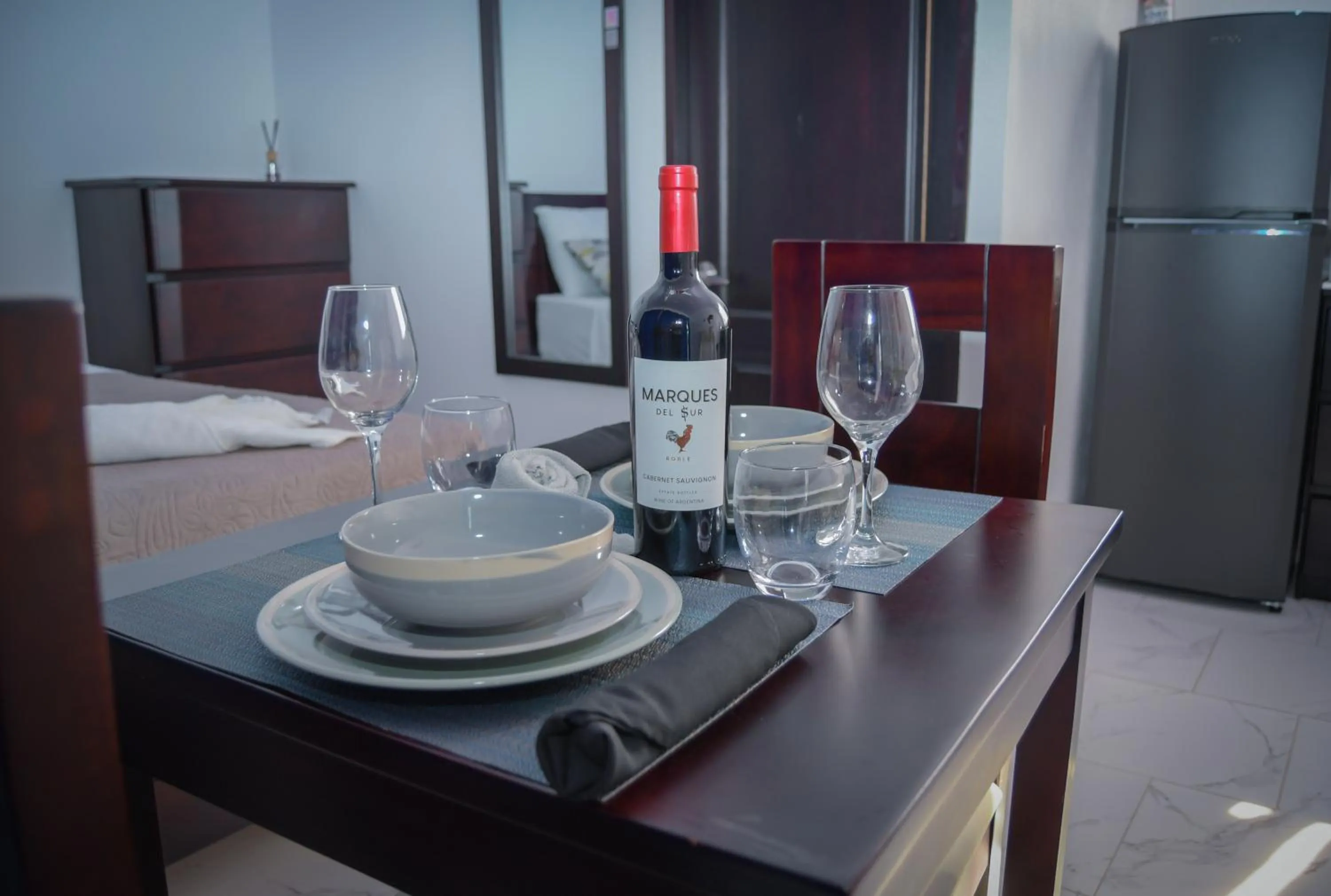 Dining area in Hotel Serendipity