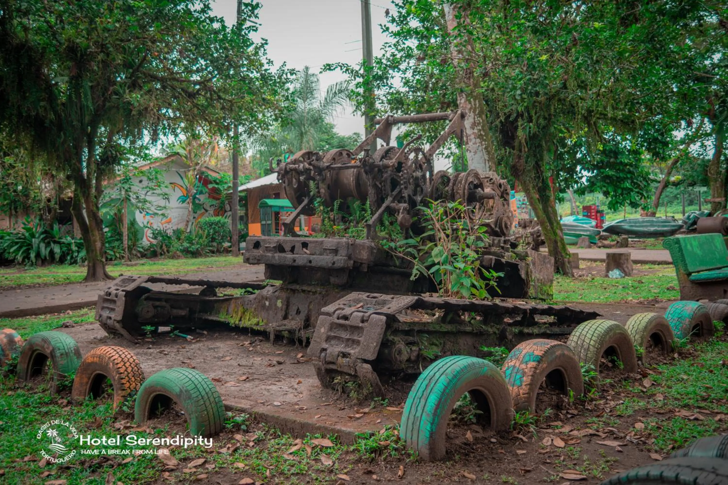 Children play ground in Hotel Serendipity