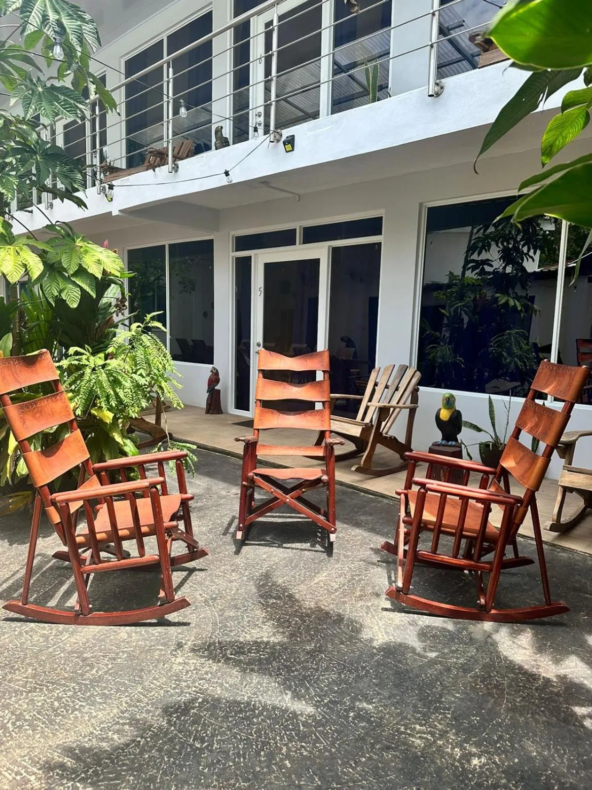 Patio in Hotel Serendipity