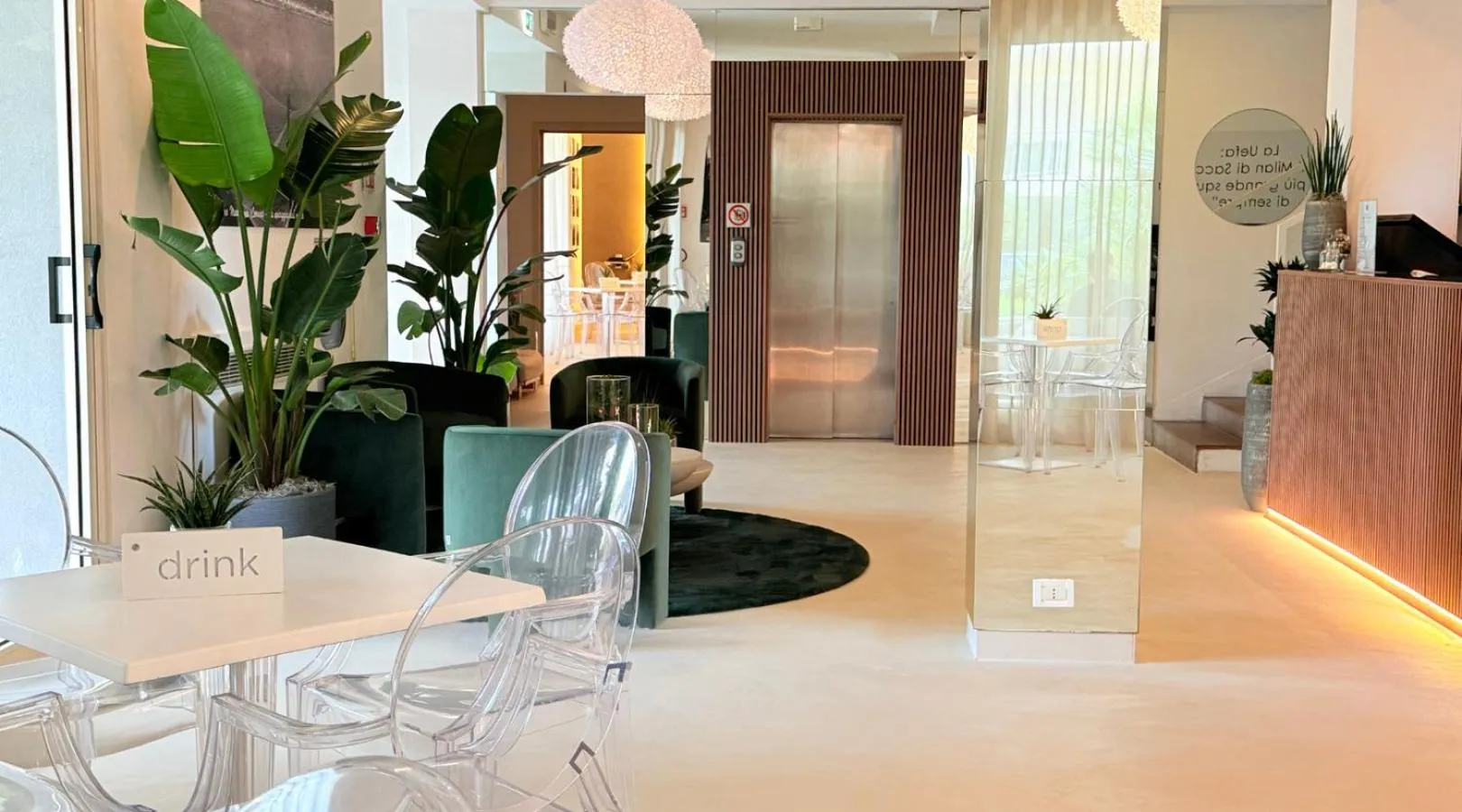 Lobby or reception in Perla Verde Hotel