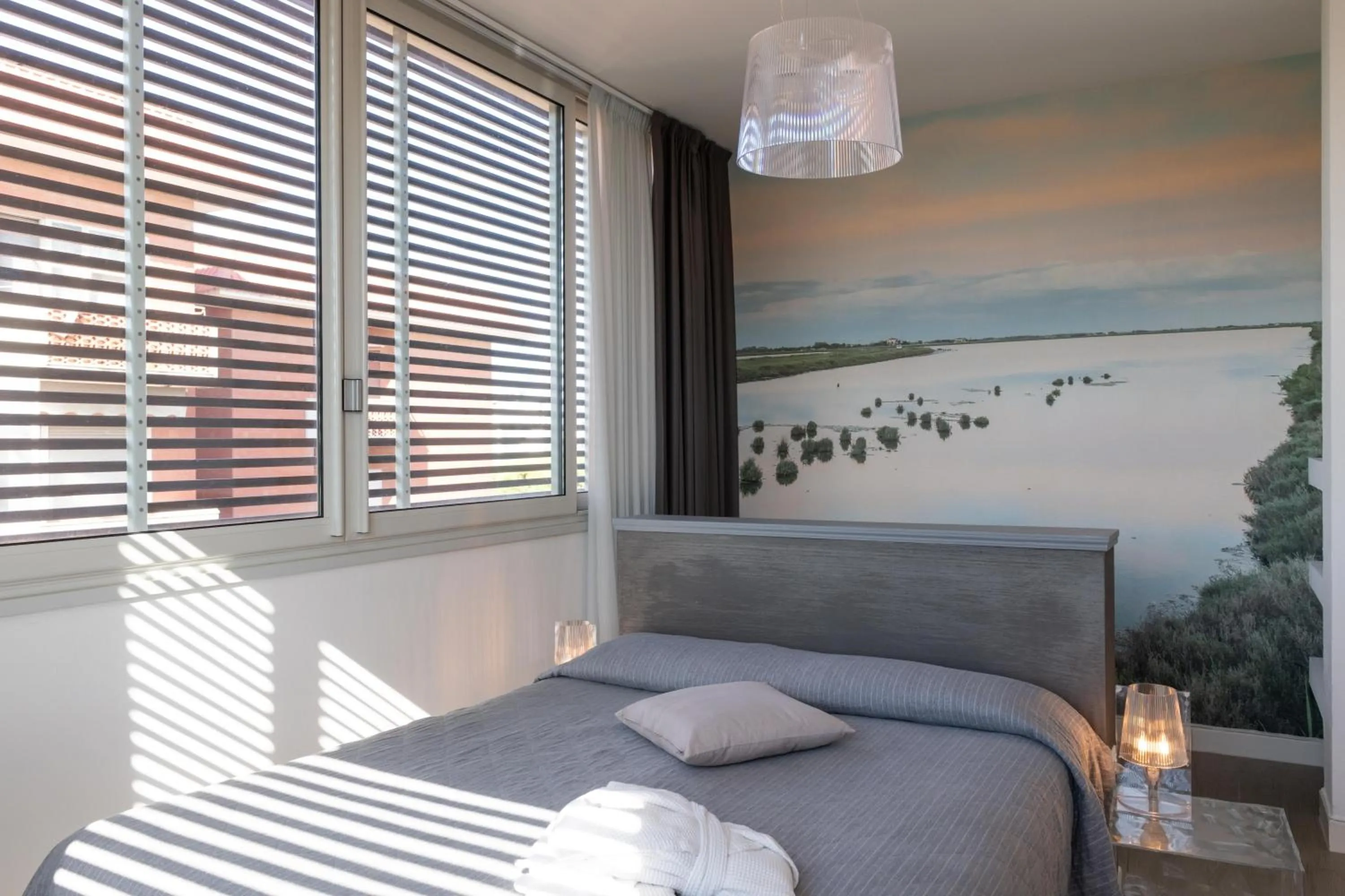 Bed in Perla Verde Hotel