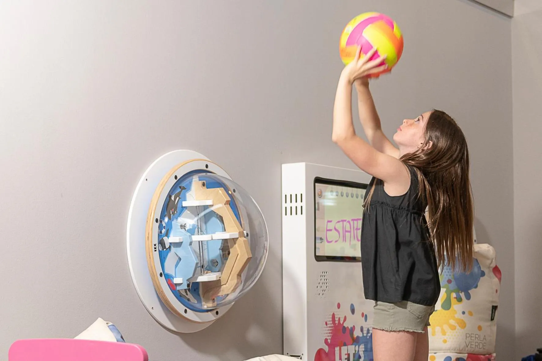 Children play ground in Perla Verde Hotel