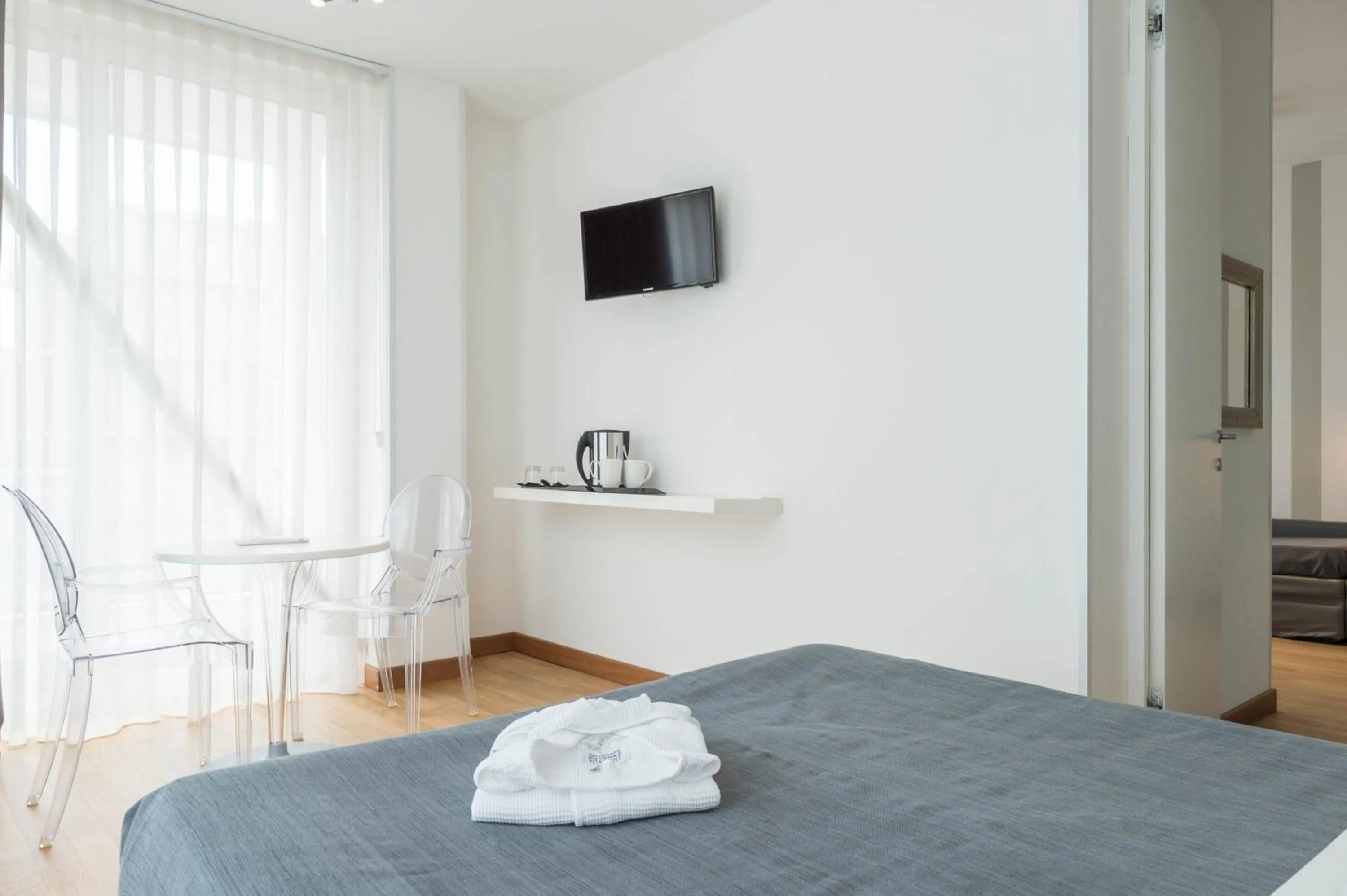 Bed in Perla Verde Hotel