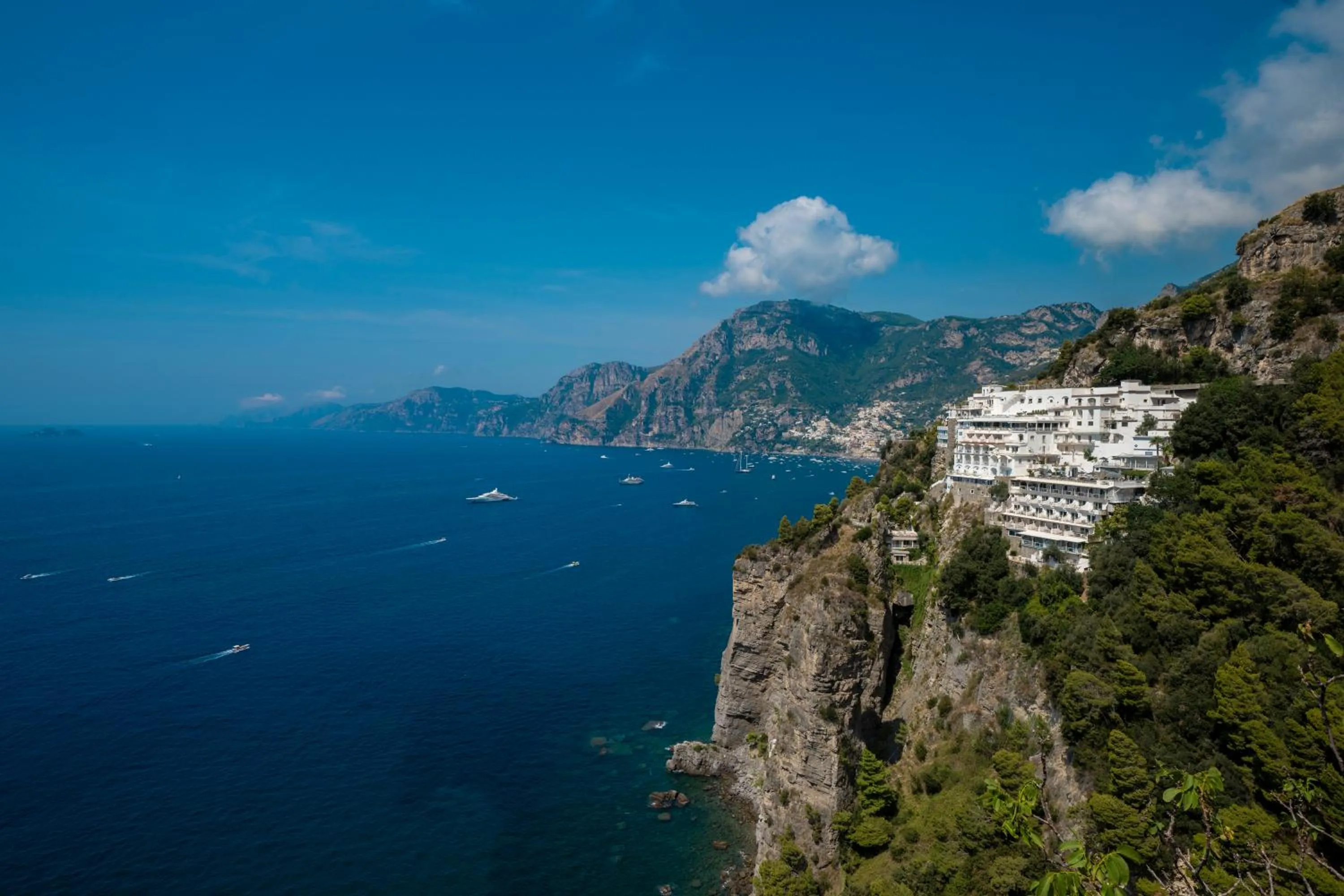 Property building in Grand Hotel Tritone