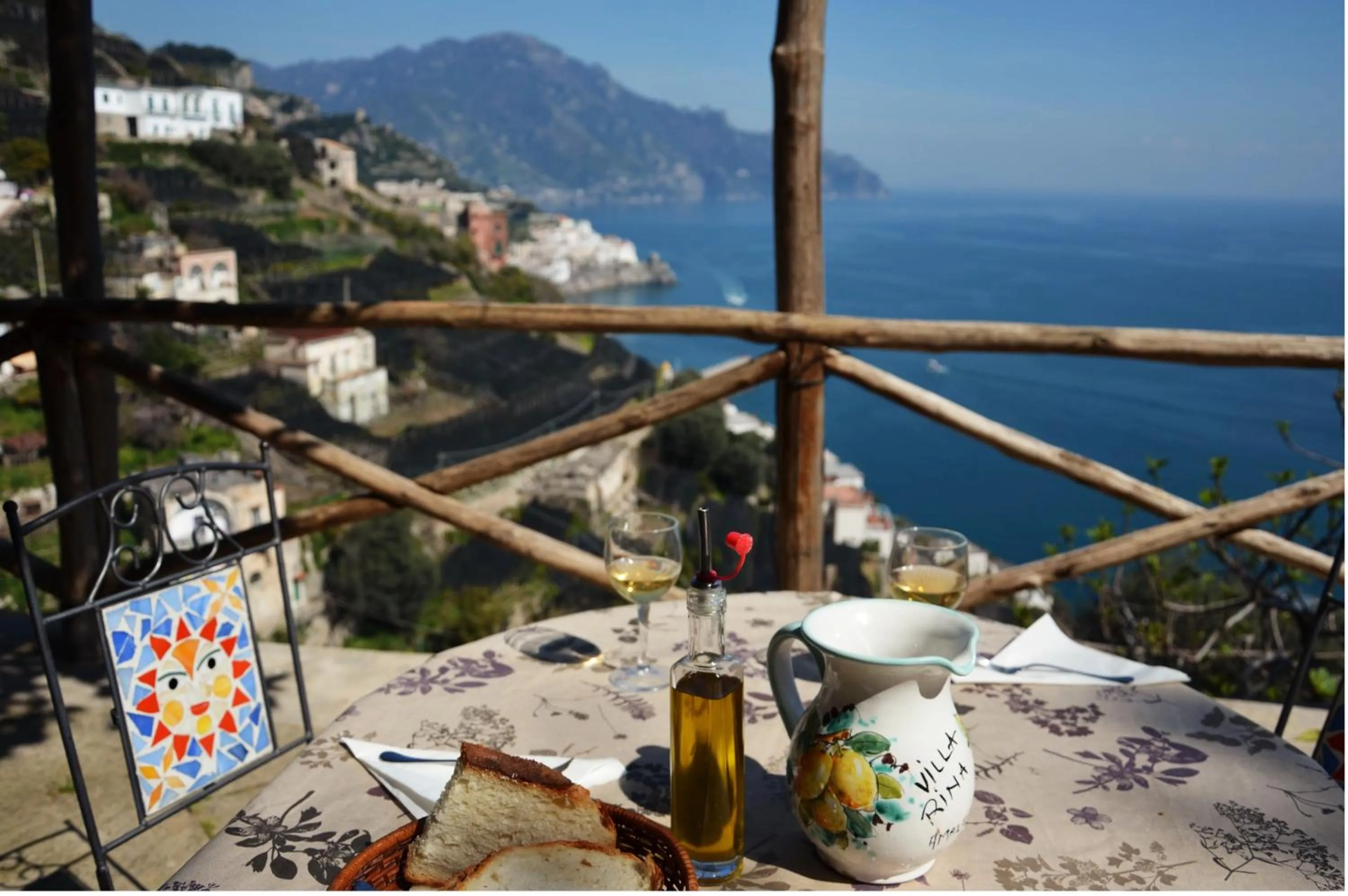 Balcony/Terrace in Villa Rina