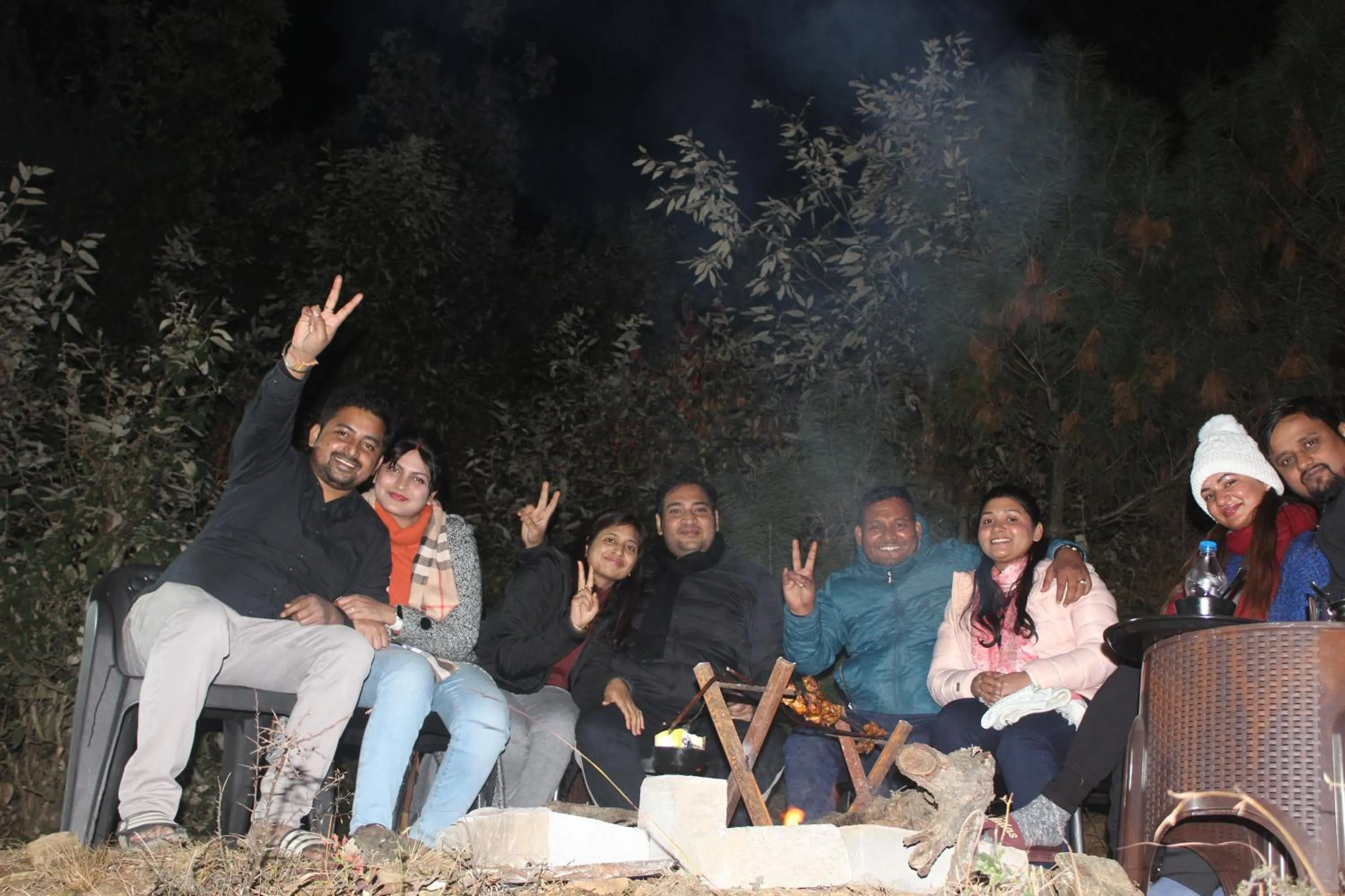 group of guests in Veda Inn