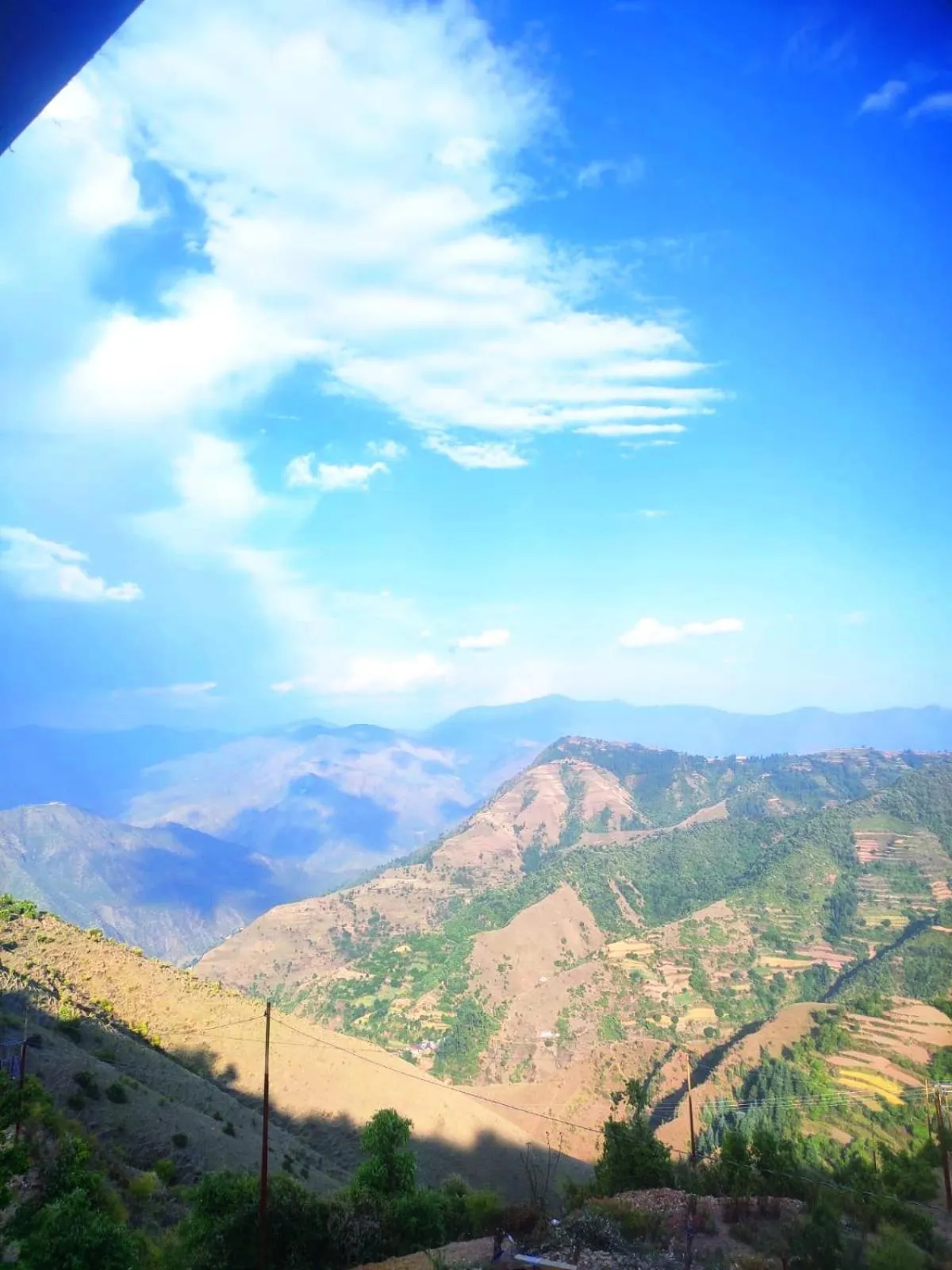 Mountain view in Veda Inn