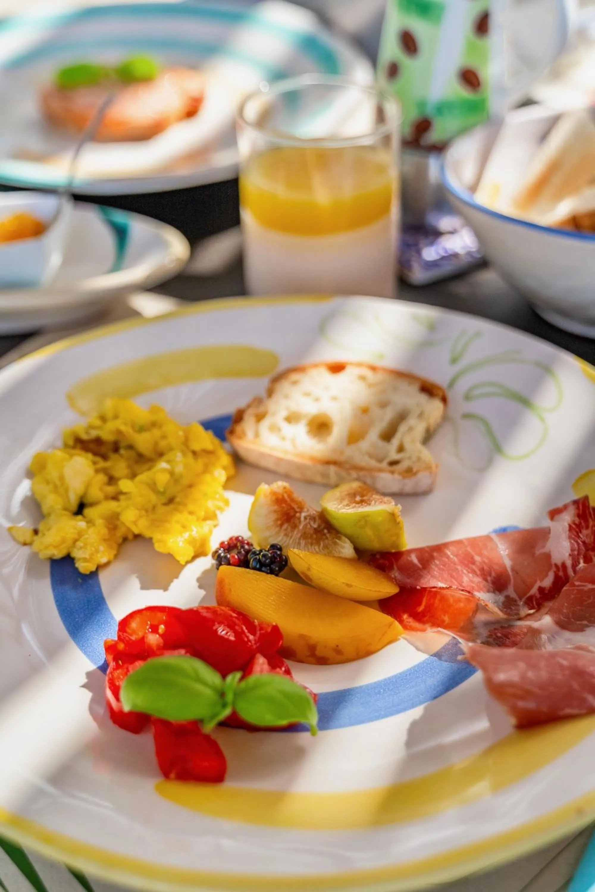 Breakfast in B&B Baia Di Trentova