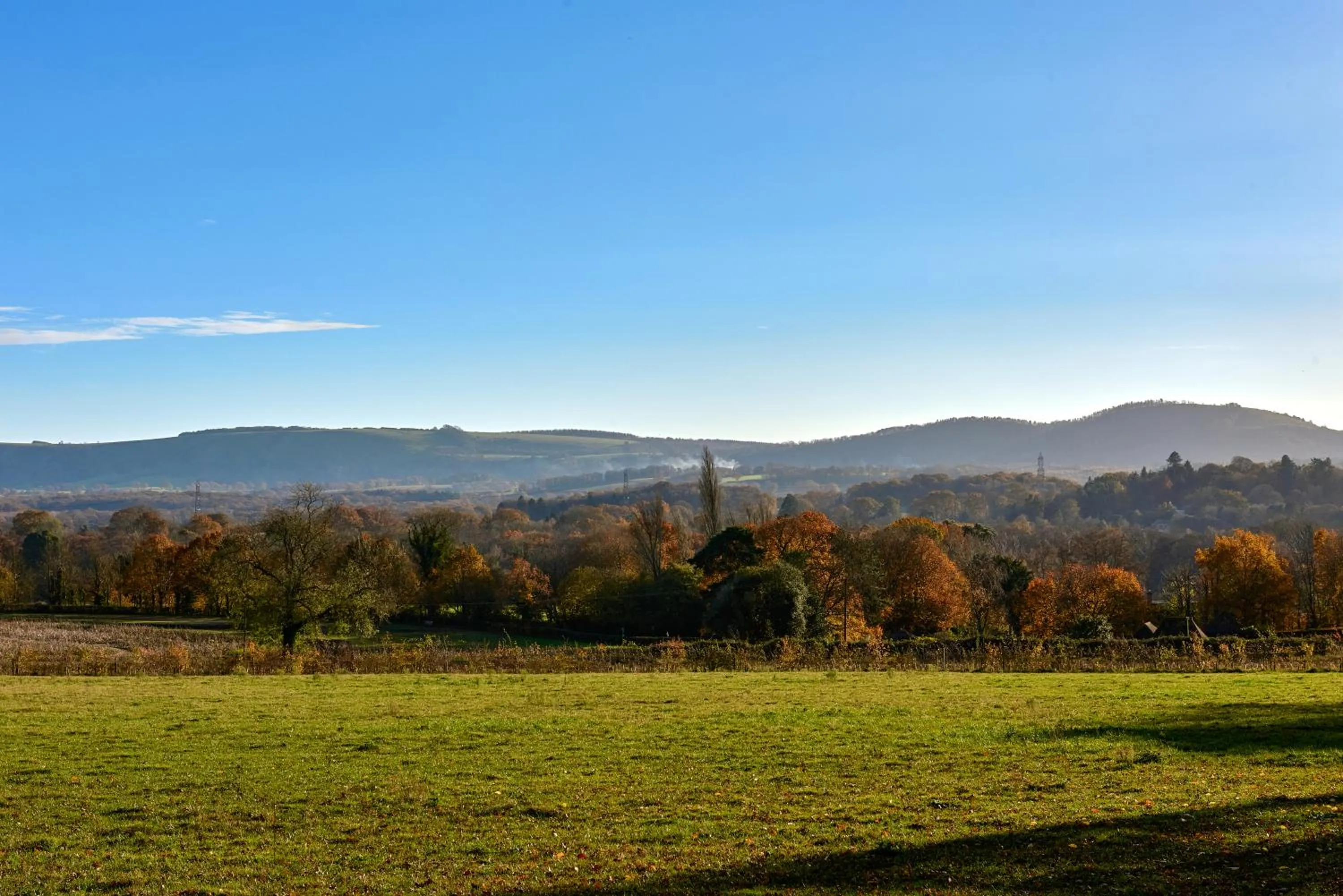 View (from property/room) in Garden flat near Goodwood with stunning views