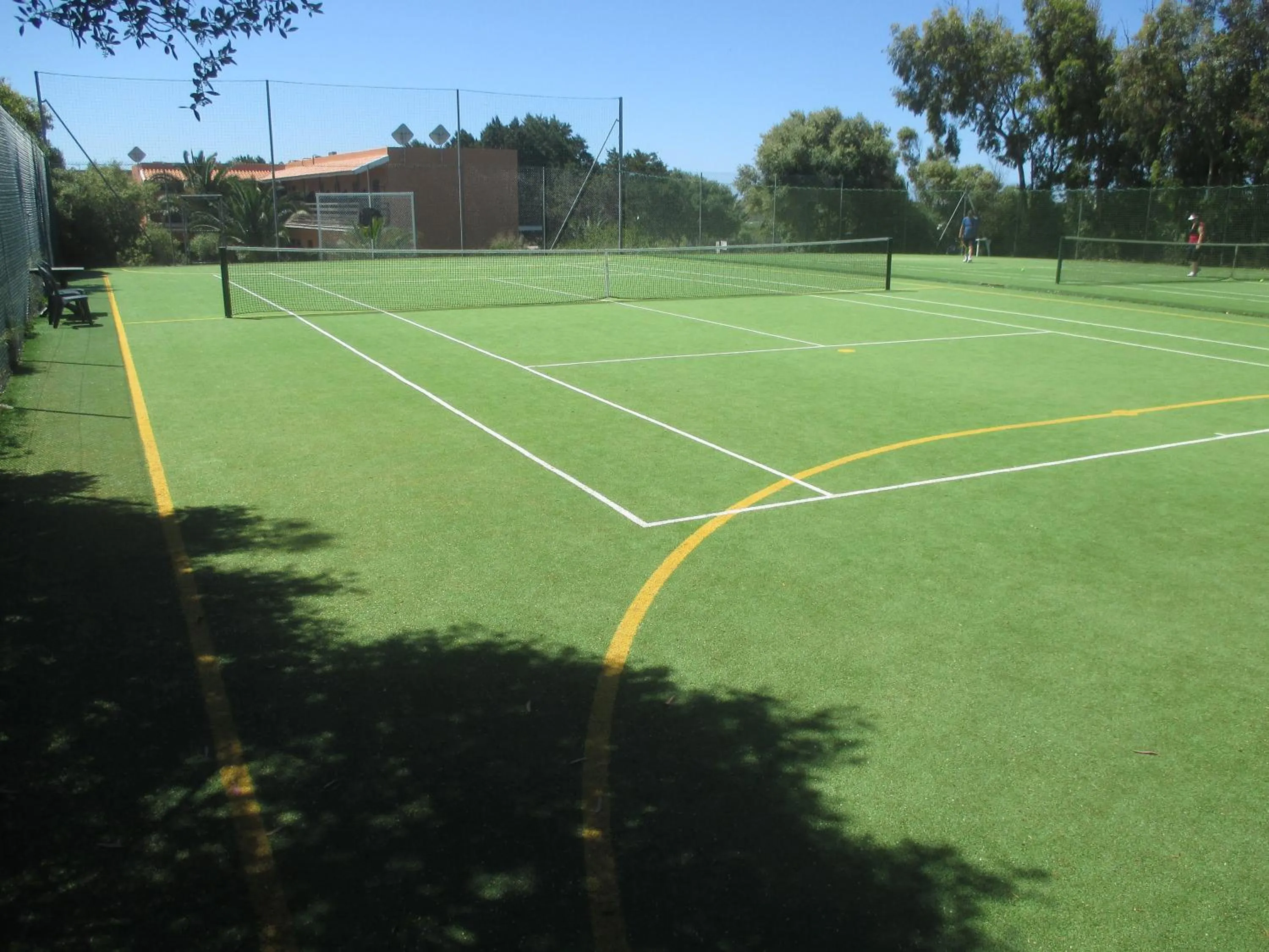 Tennis court in Hotel Cala Reale