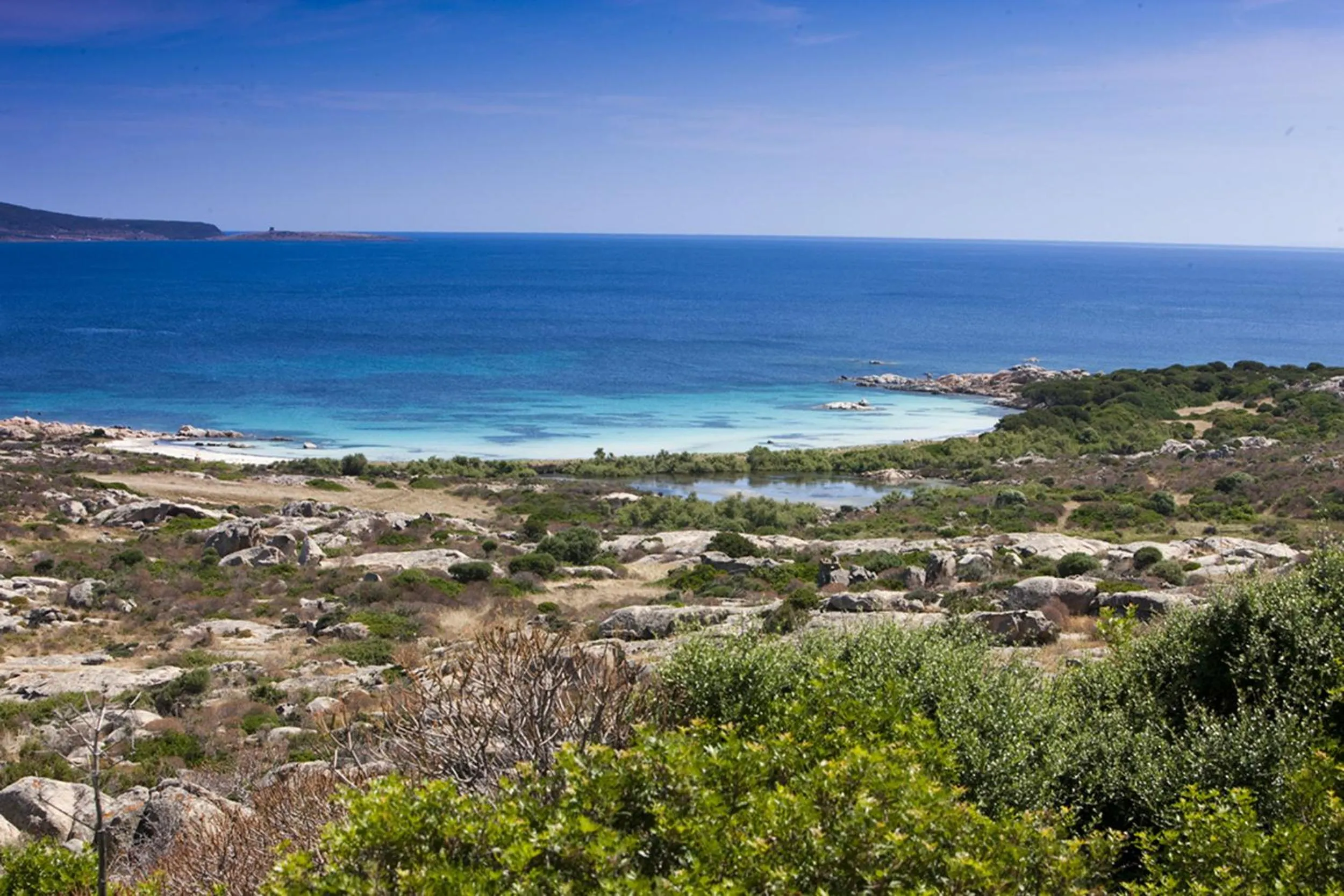 Natural landscape in Hotel Cala Reale